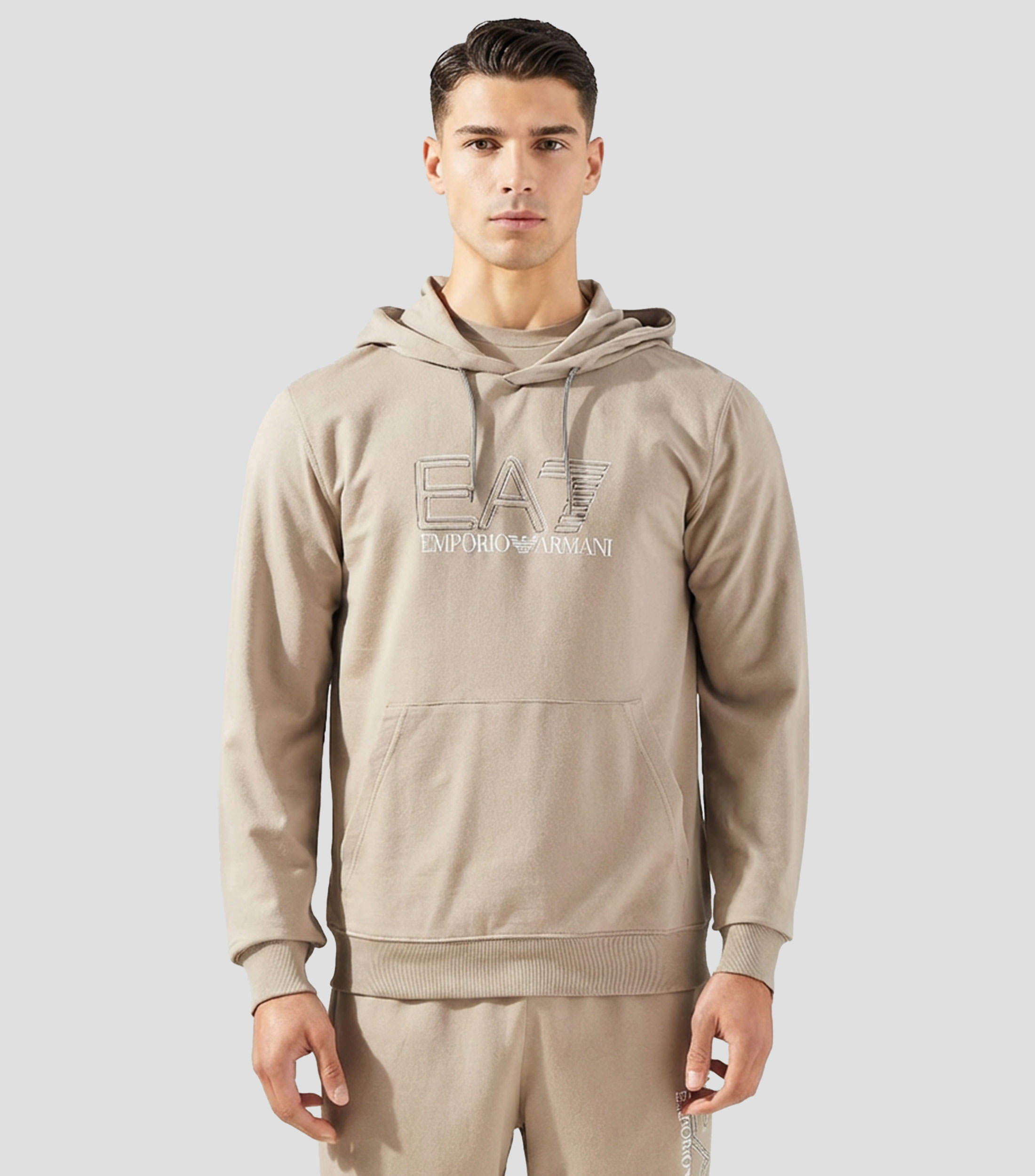 Sudadera canguro con capucha Hombre