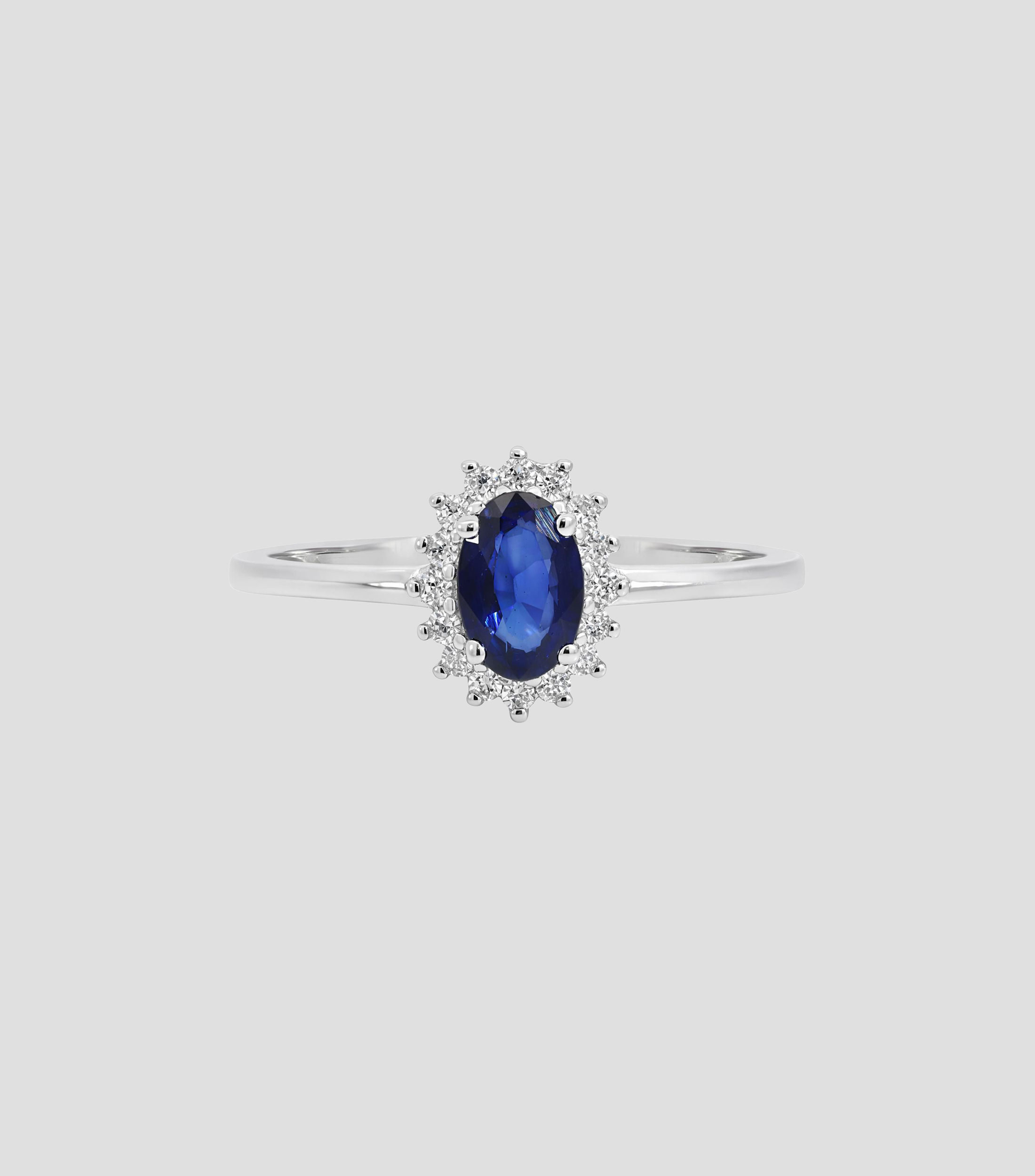 Anillo en Oro de 14 Kilates con piedra Mujer