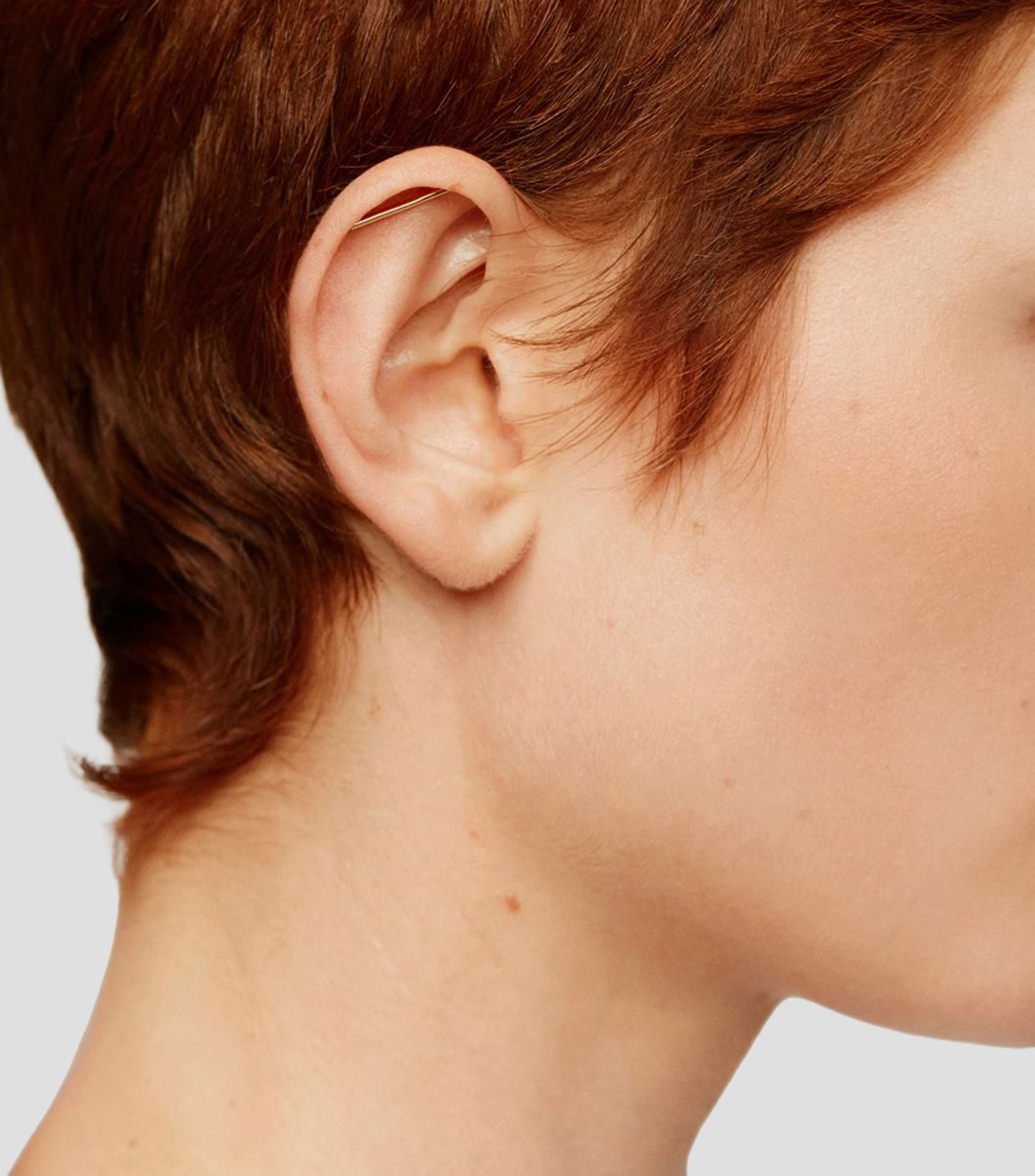 Arete Piercing en oro amarillo de 18 kilates Goldie Mujer