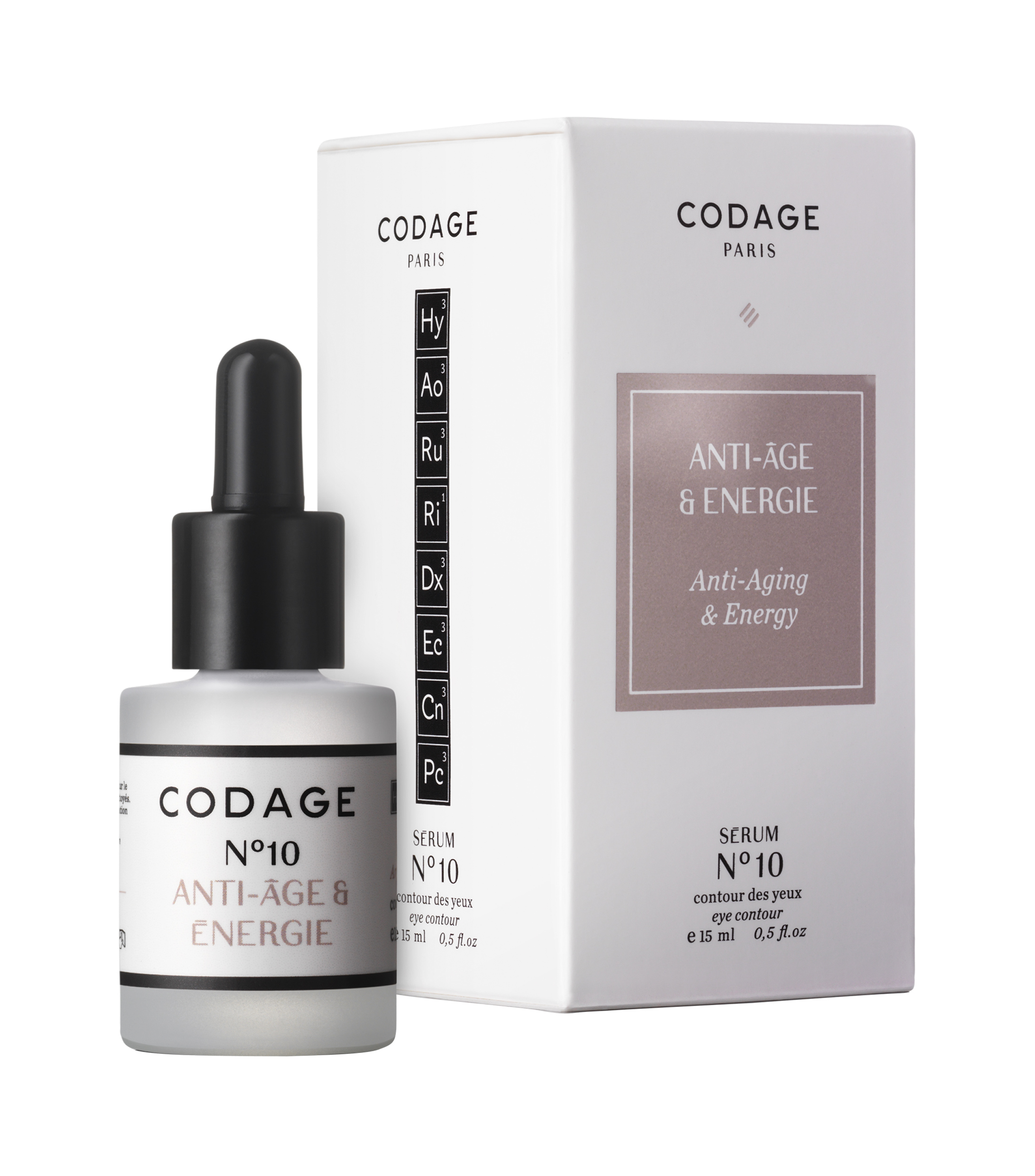 Suero N 10 Anti Edad y Energia para Ojos, 15 ml