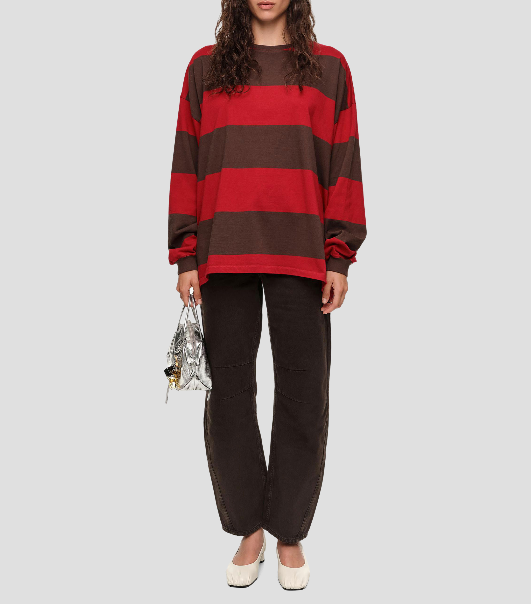 Jeans Recto Barrel Mujer