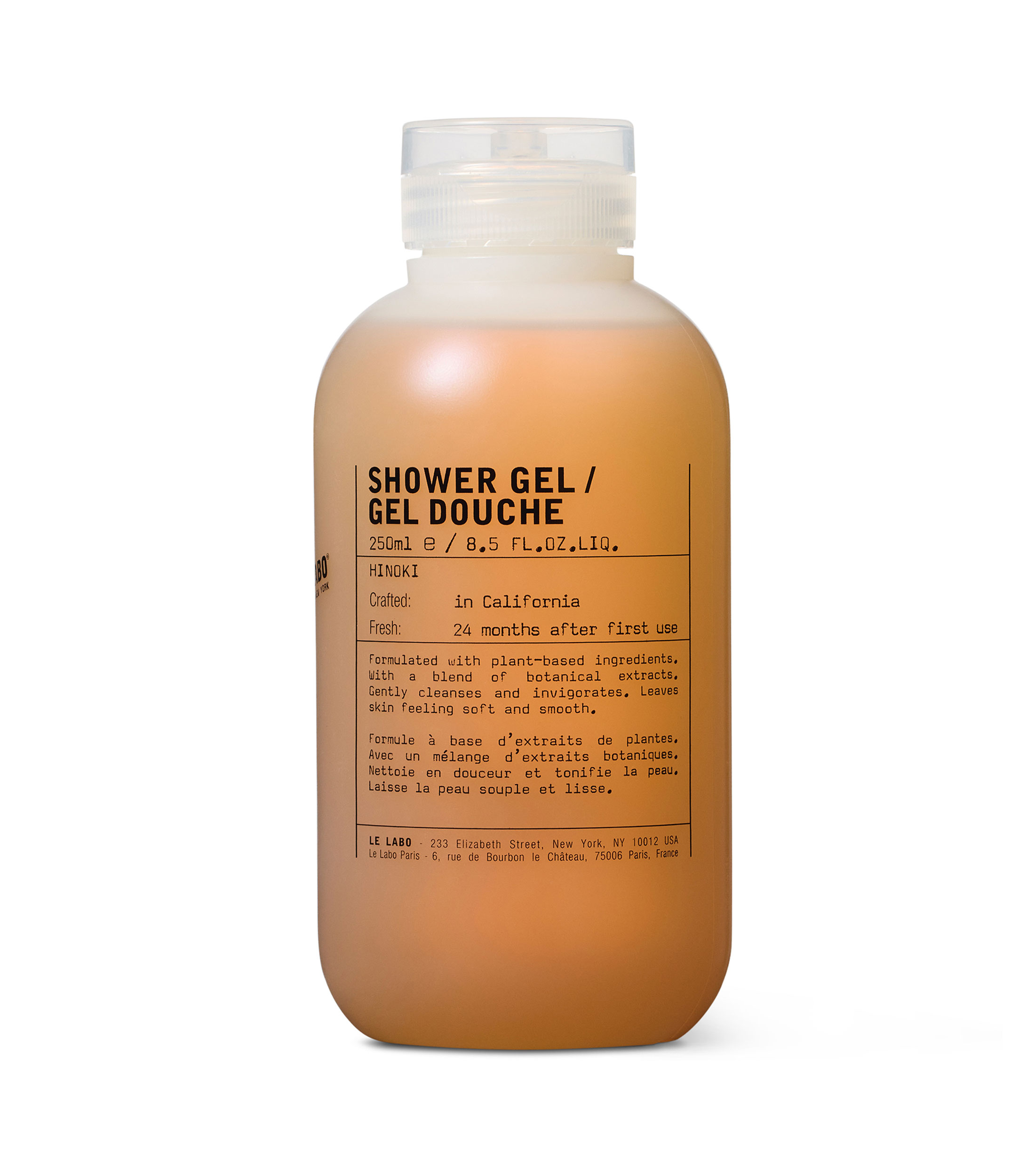 Le Labo Gel de Ducha Hinoki, 250 ml