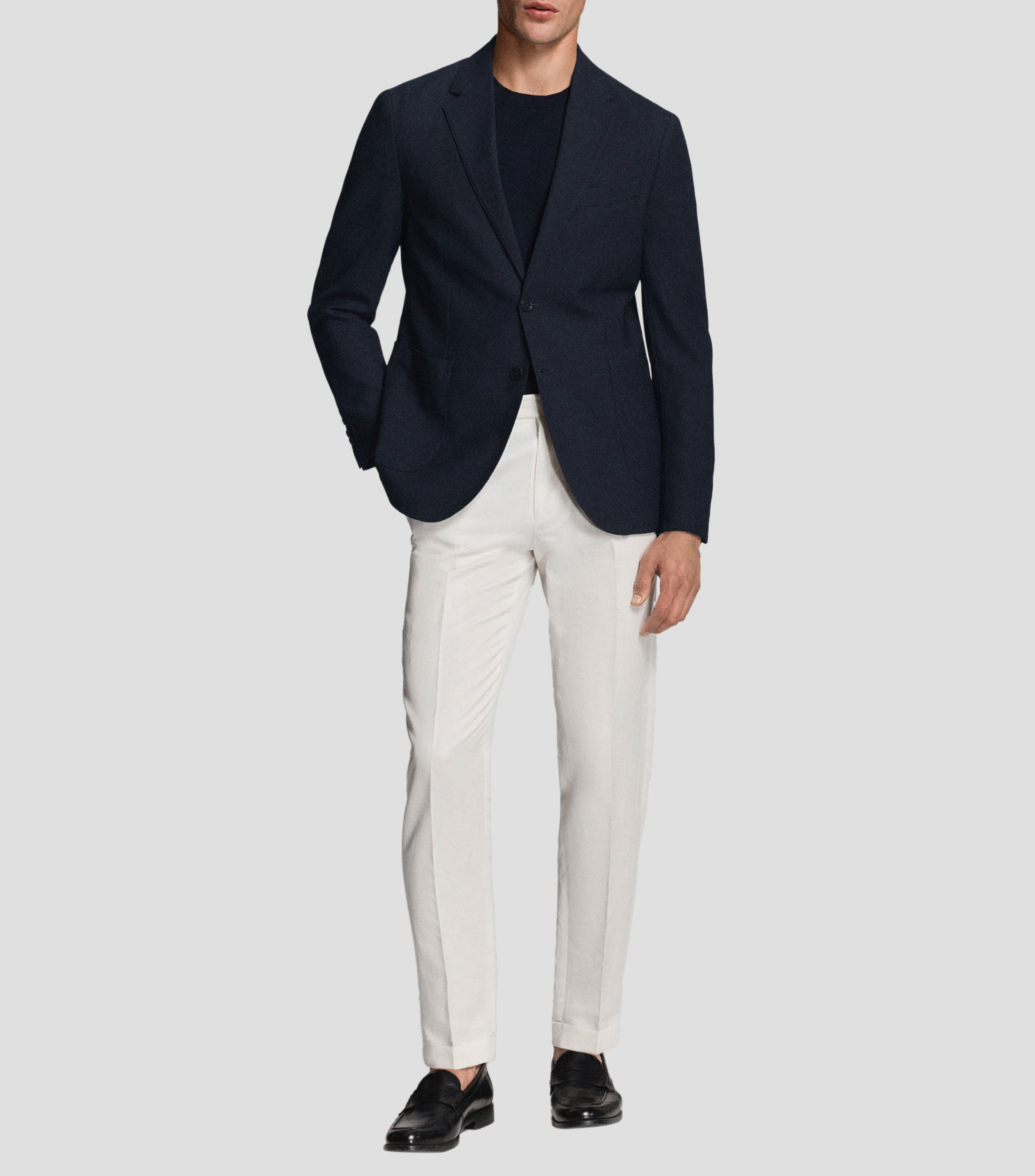 Saco liso Hombre