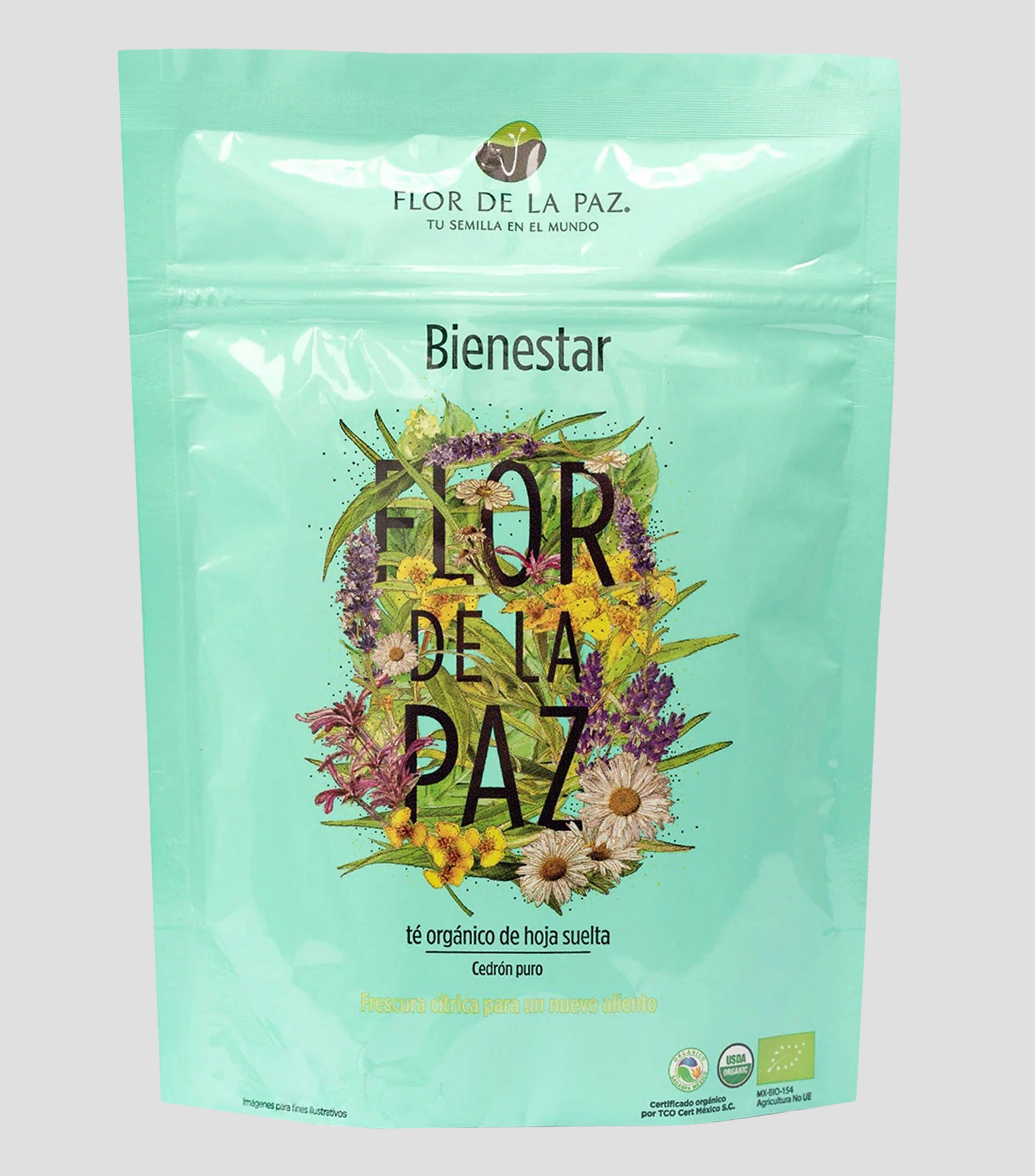 Te Orgánico de hoja suelta Bienestar, 27 g