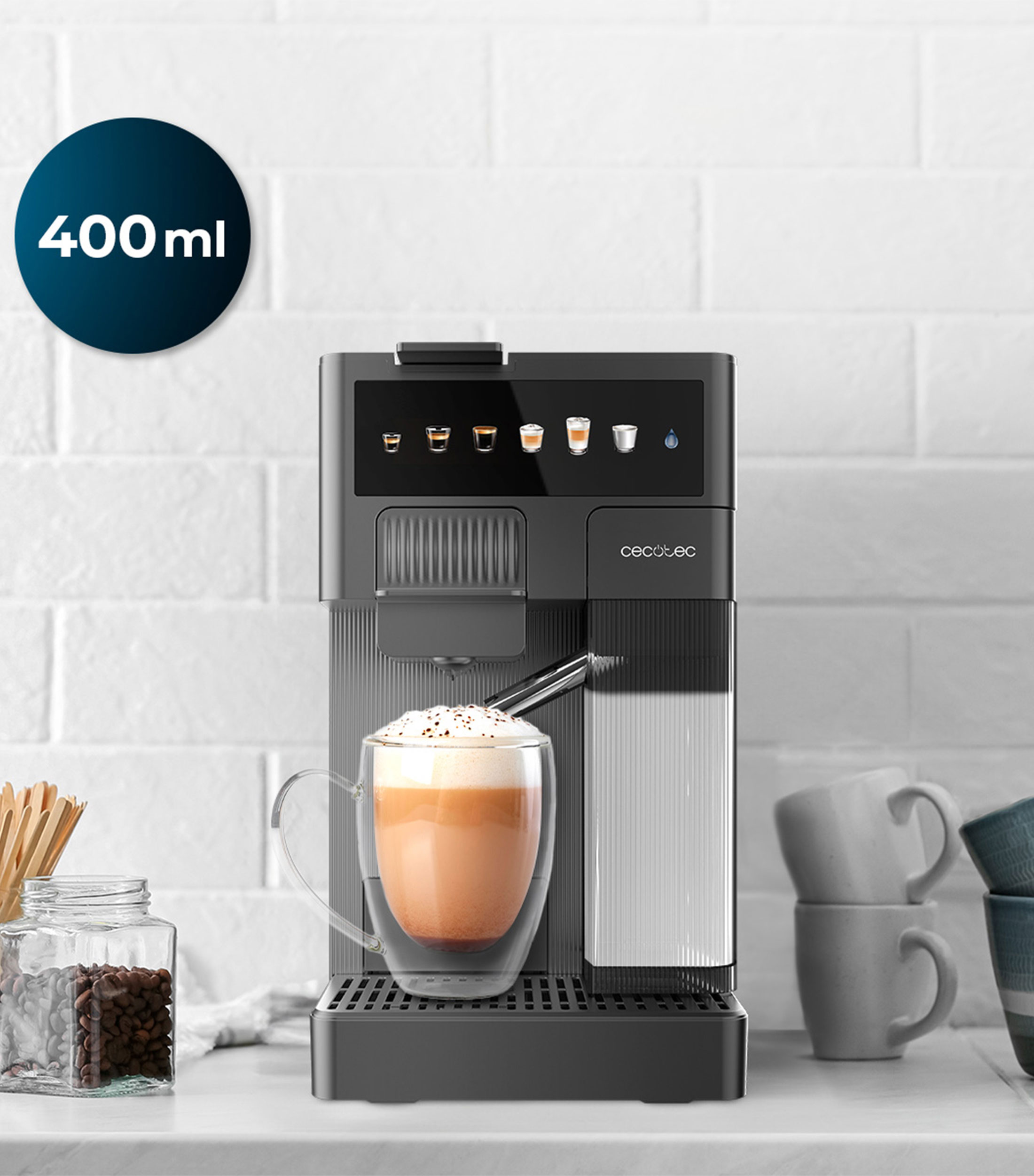 Cafetera espresso manual Freestyle Latte