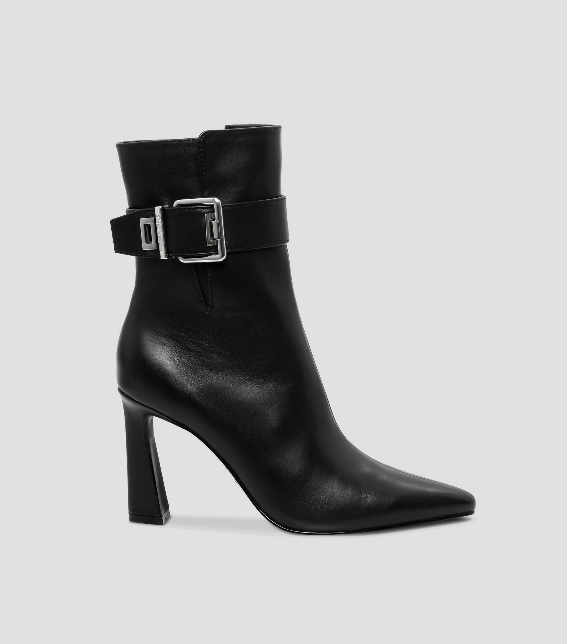 Botines ankle Sultri en piel con tacón alto delgado Mujer