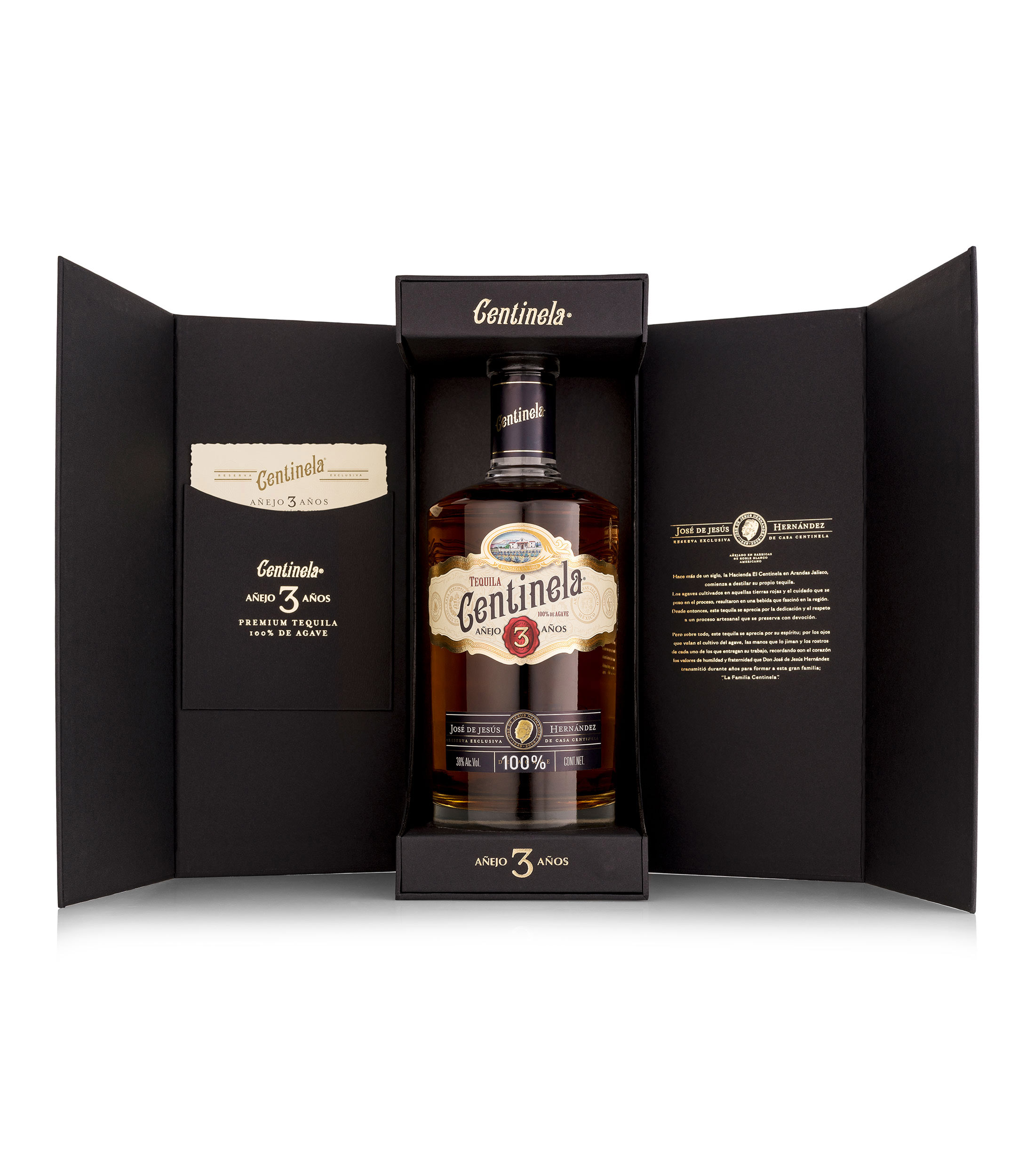 Tequila Centinela Añejo 3 Años, 750 ml