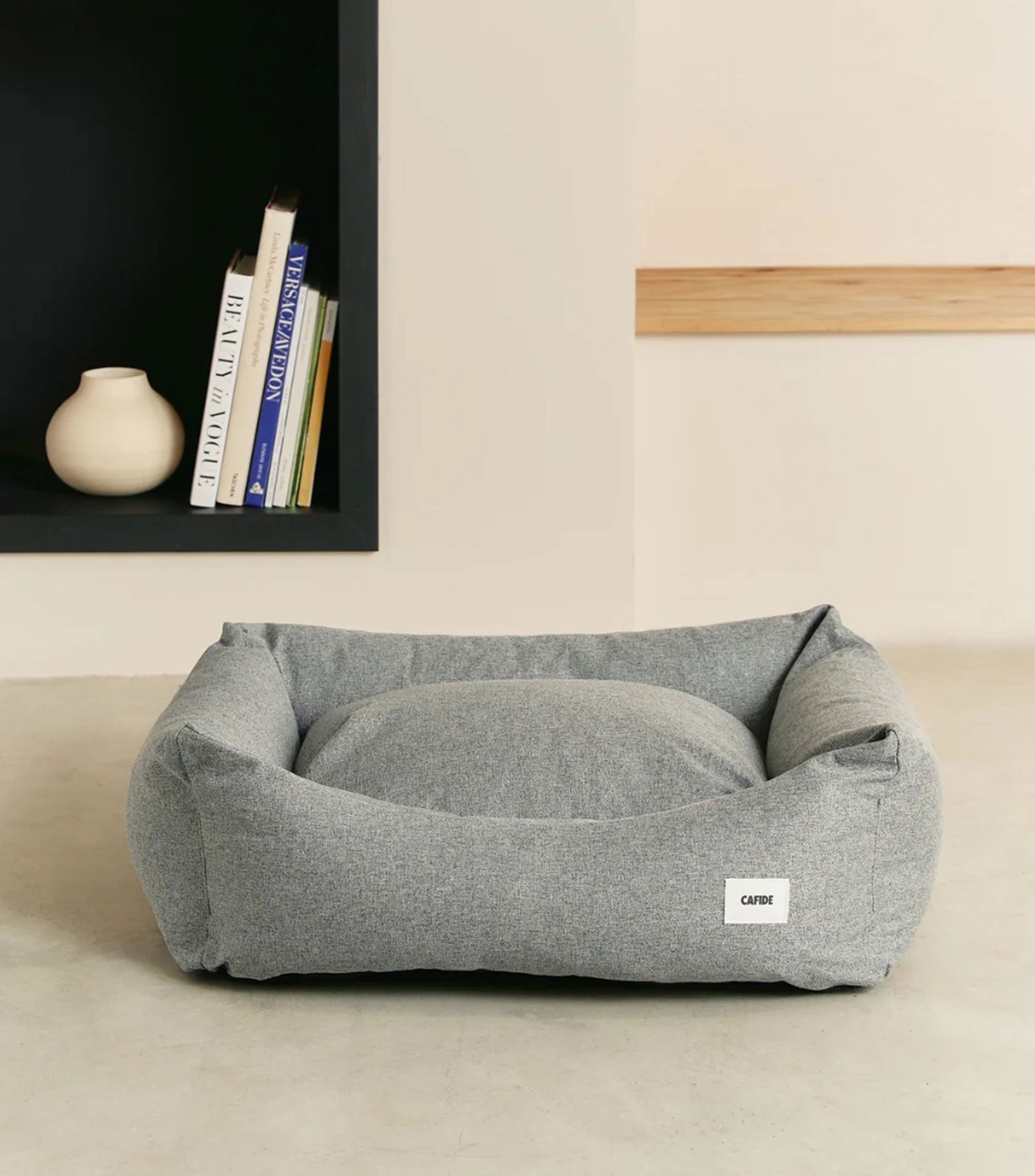 Cama para mascota L Snozy gris