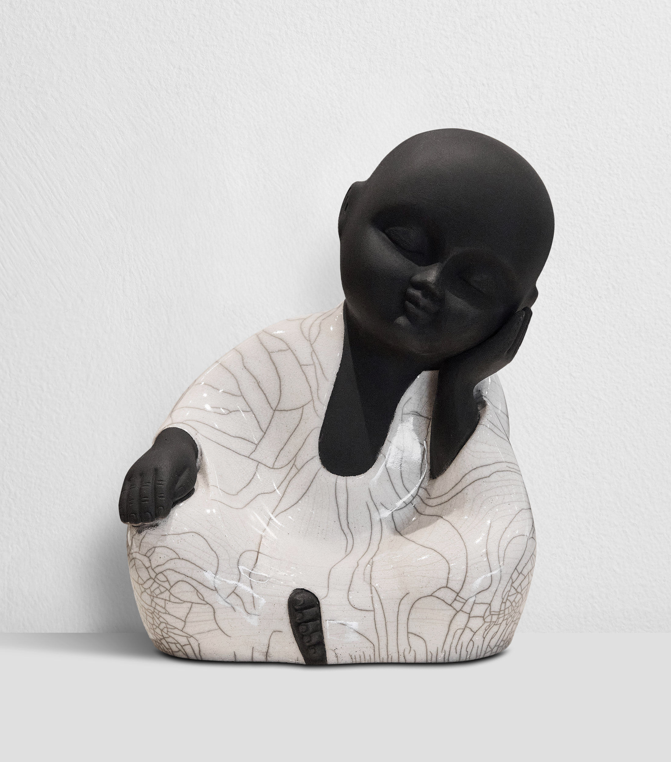 Figura decorativa Baby Buda Raku