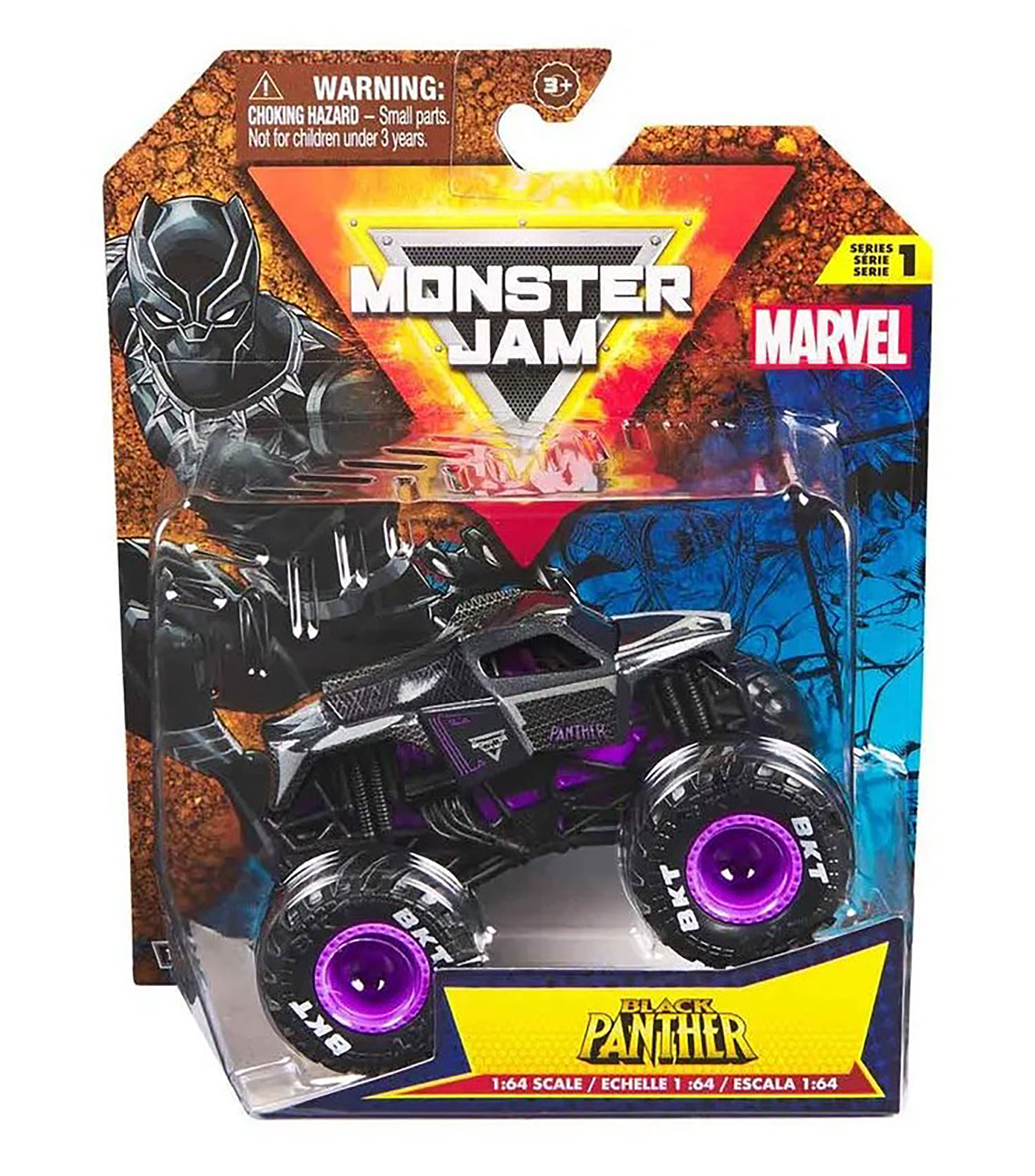 Monster Jam Marvel Black Panther