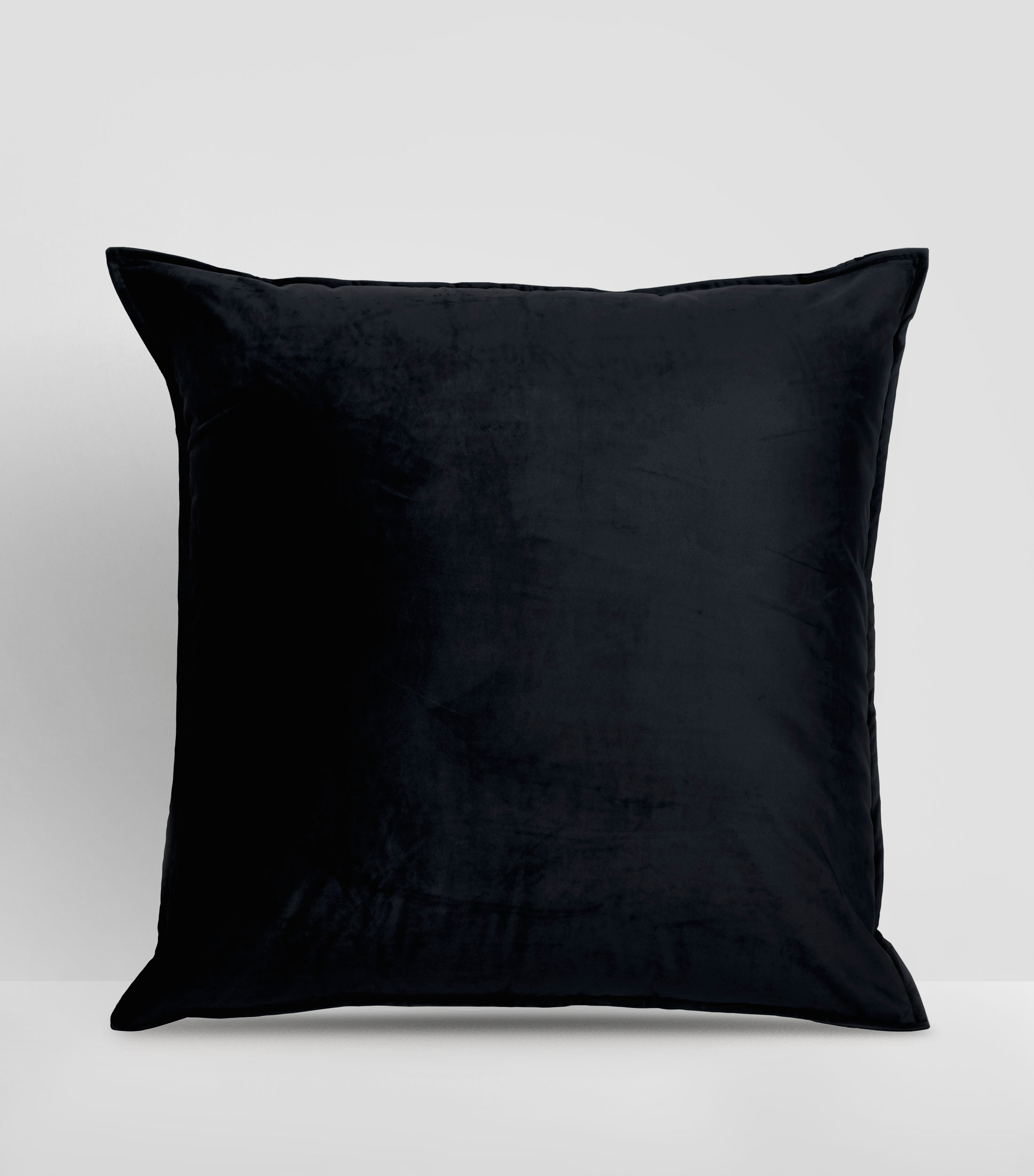 Funda para Cojín Terciopelo Negro