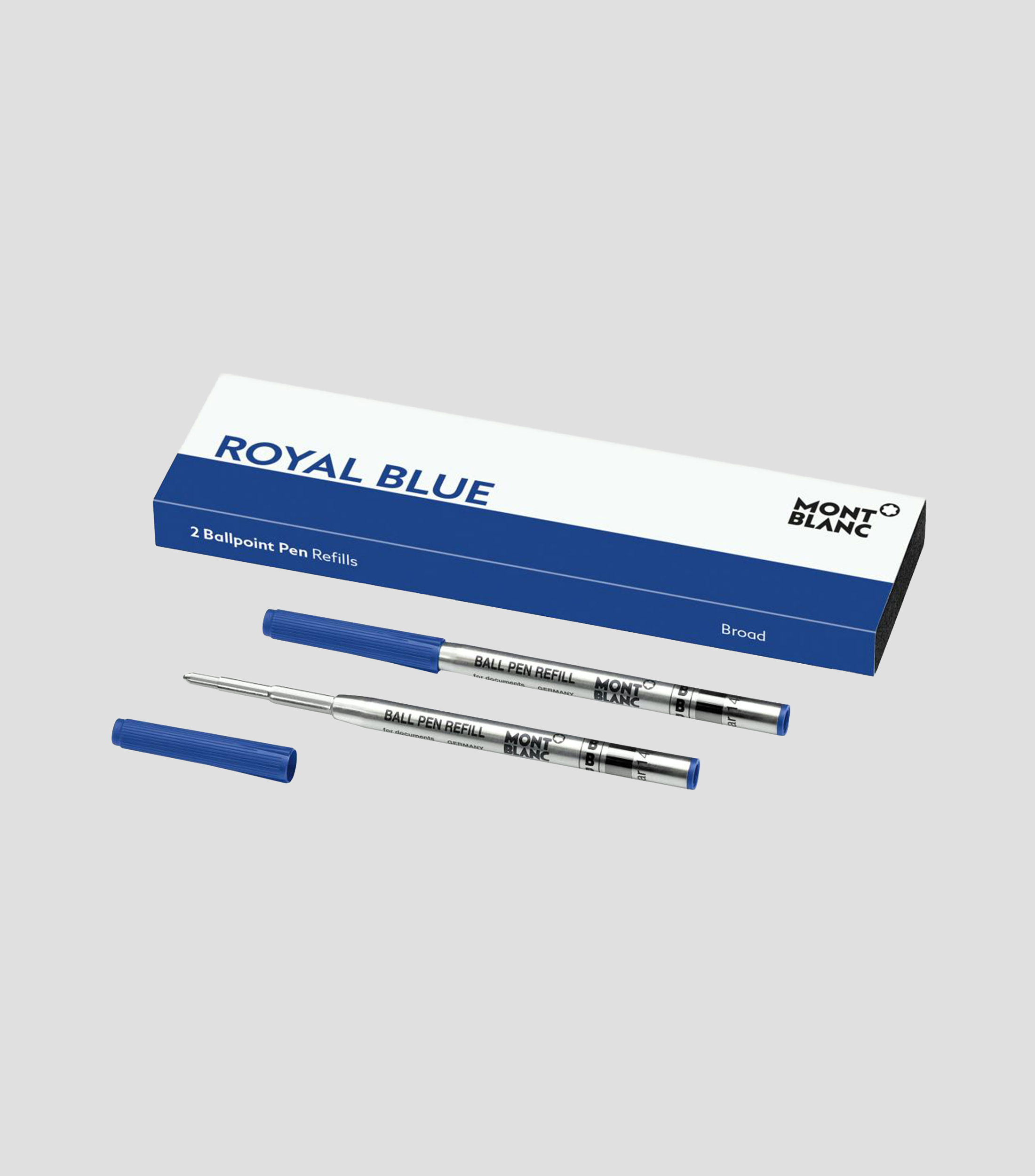 Recambios para bolígrafo 2x1 Montblanc, Royal Blue (B)