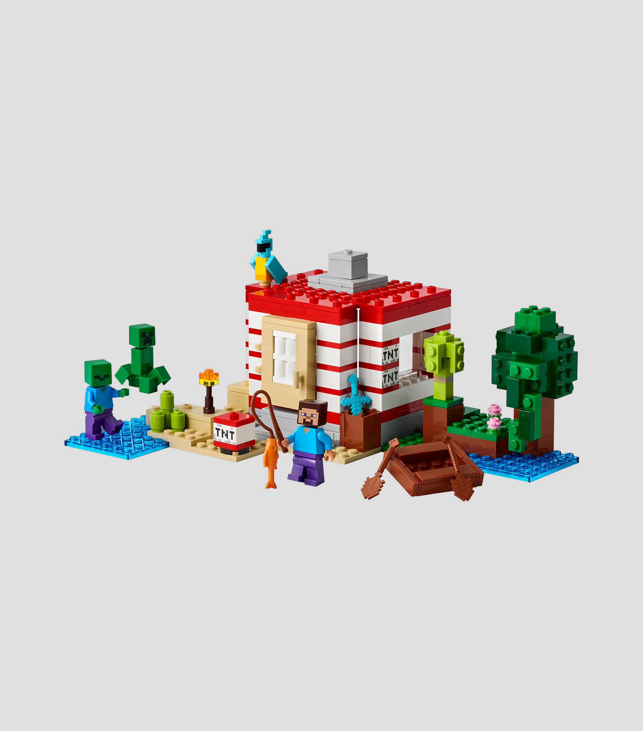 Lego Minecraft, La Casa-Dinamita de la Selva 21275