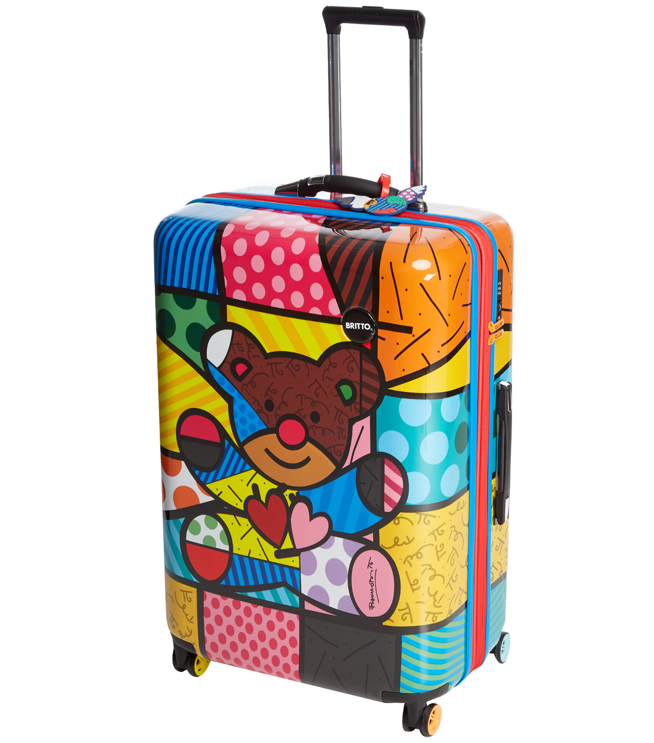 Maleta Rigida Romero Britto Oso 24\