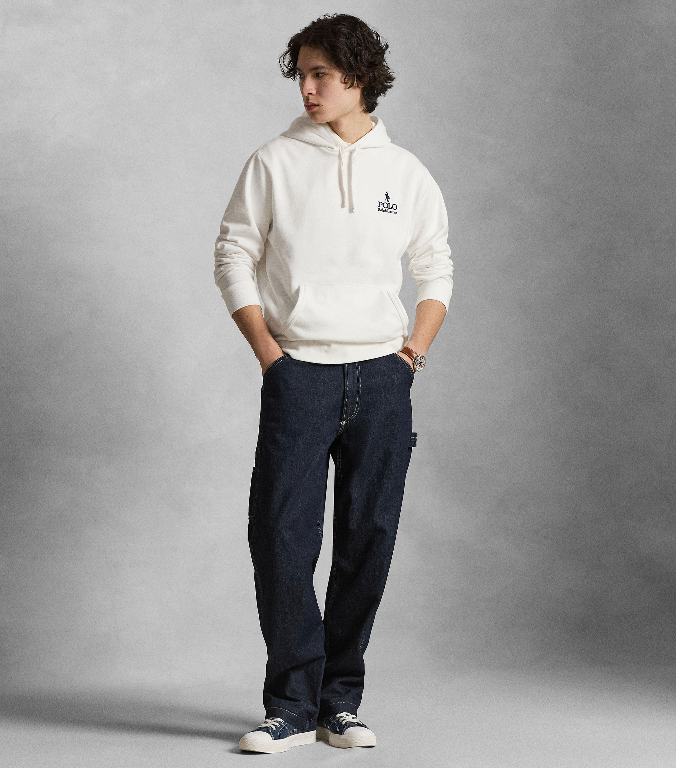 Sudadera canguro con capucha Hombre