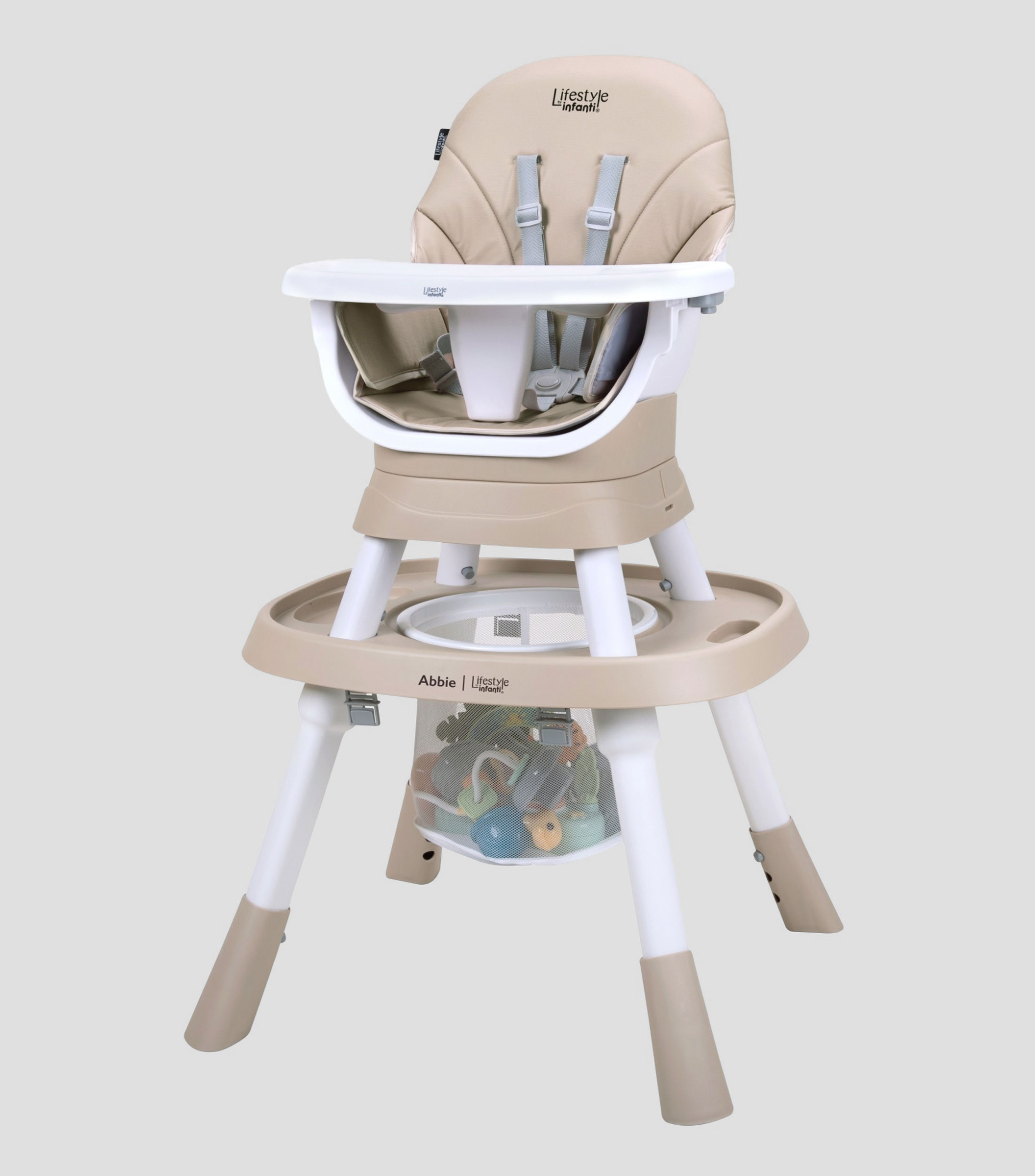 Silla Alta Giro 360° Beige