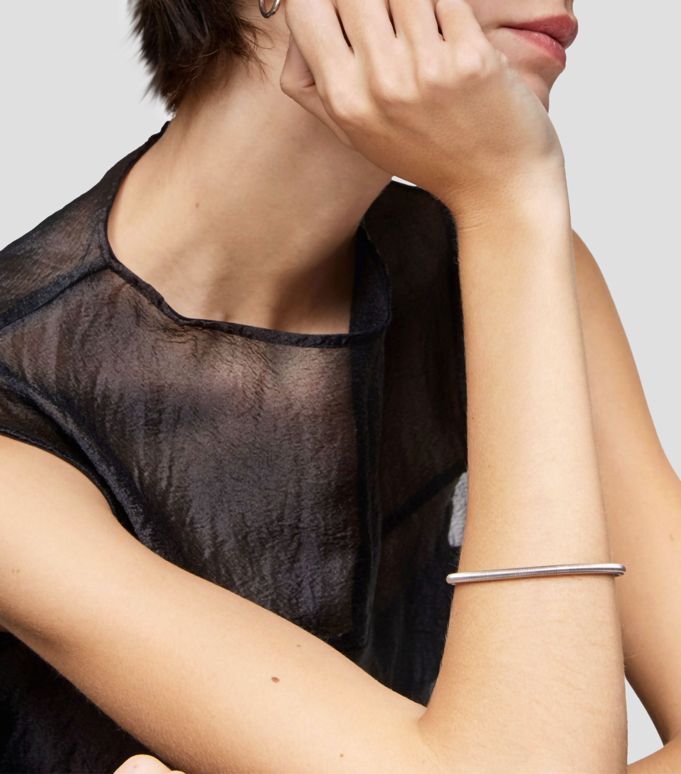 Pulsera Mesh Tube Mujer