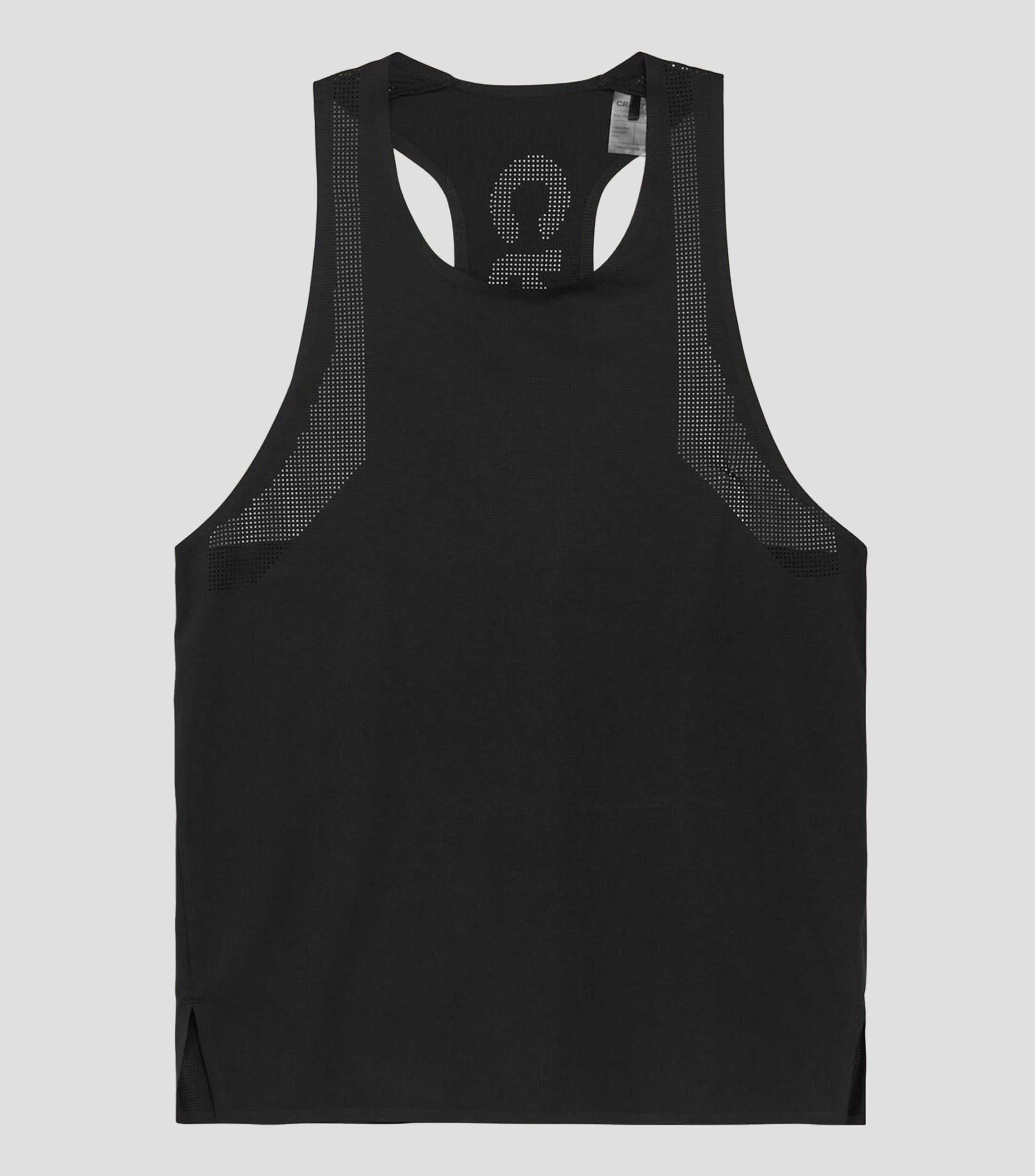Playera para correr Race Day Singlet 2 de cuello redondo sin mangas lisa Hombre