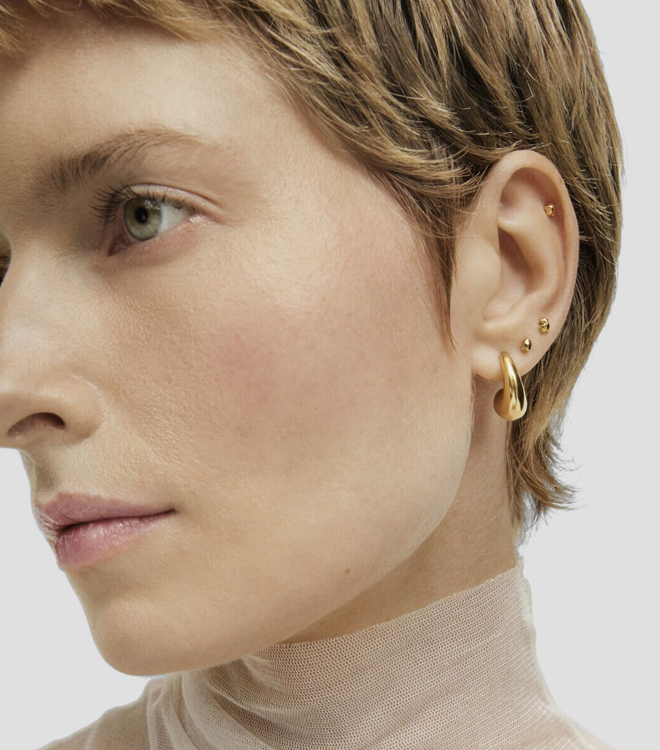Set de 3 piercings de distintas formas Balloon Mujer