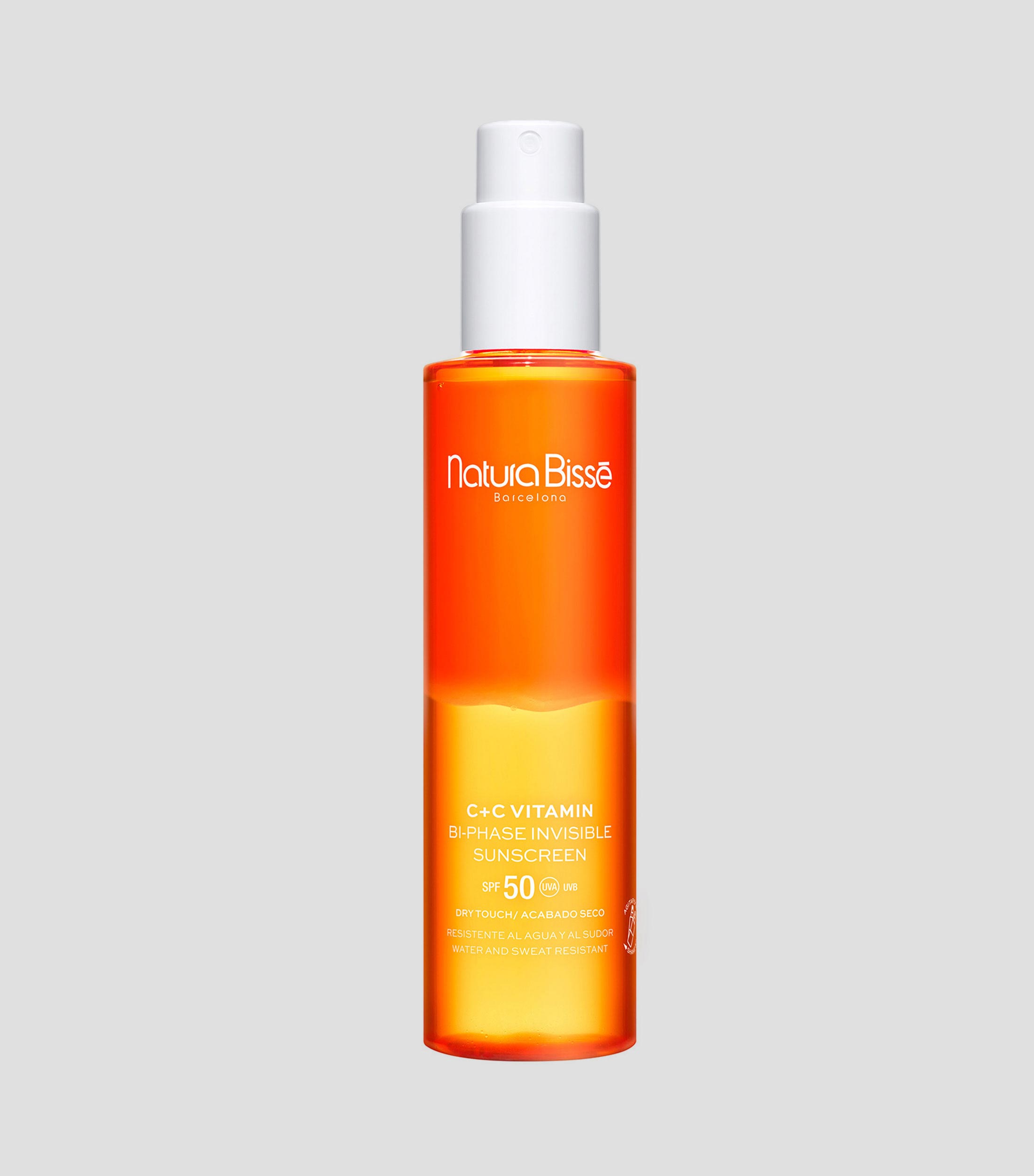 Locion protectora solar CC Vitamin SPF50 Bi-Phase Invisible, 200 ml