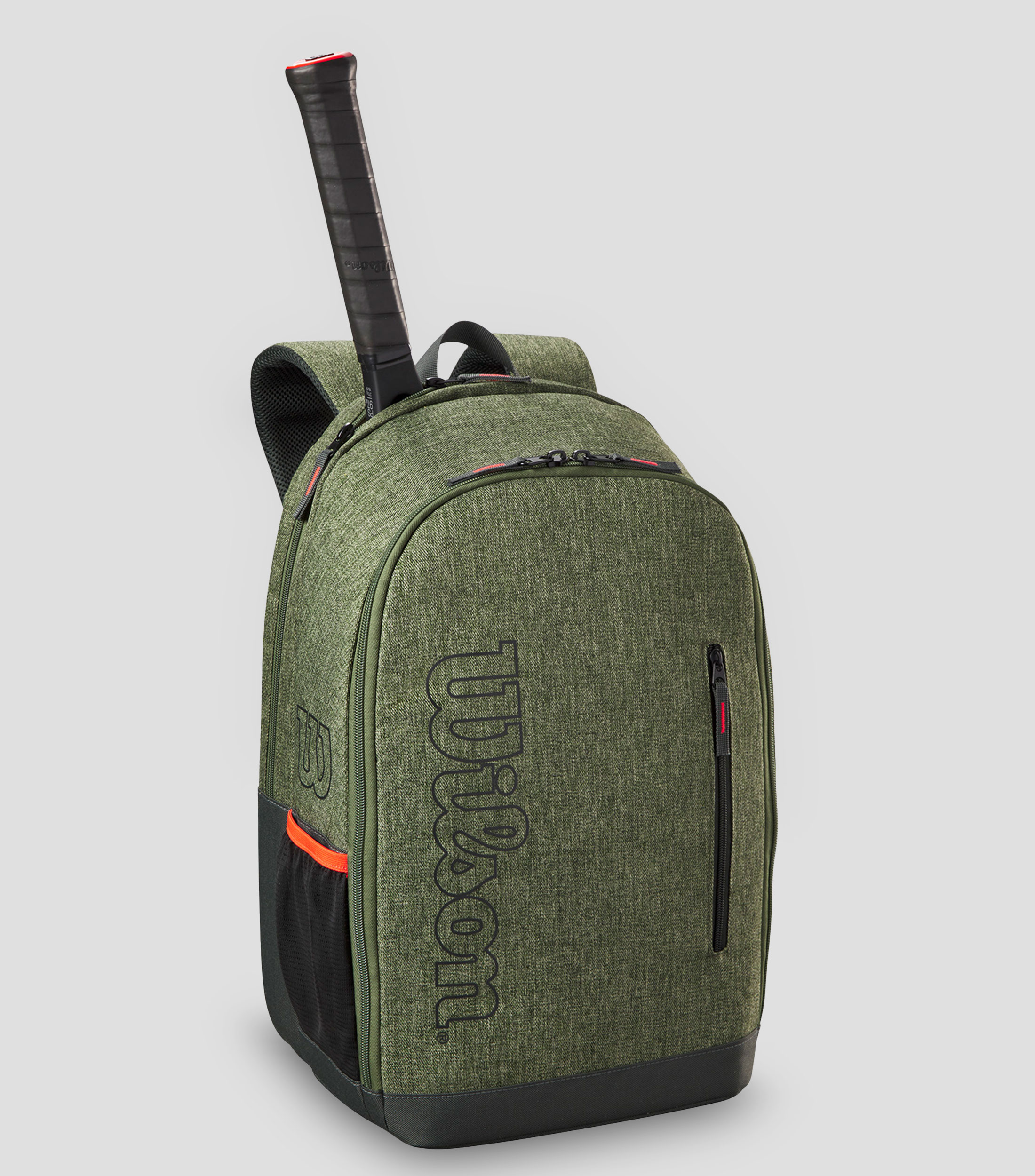 Mochila para Raqueta Teams Heather Verde Unisex