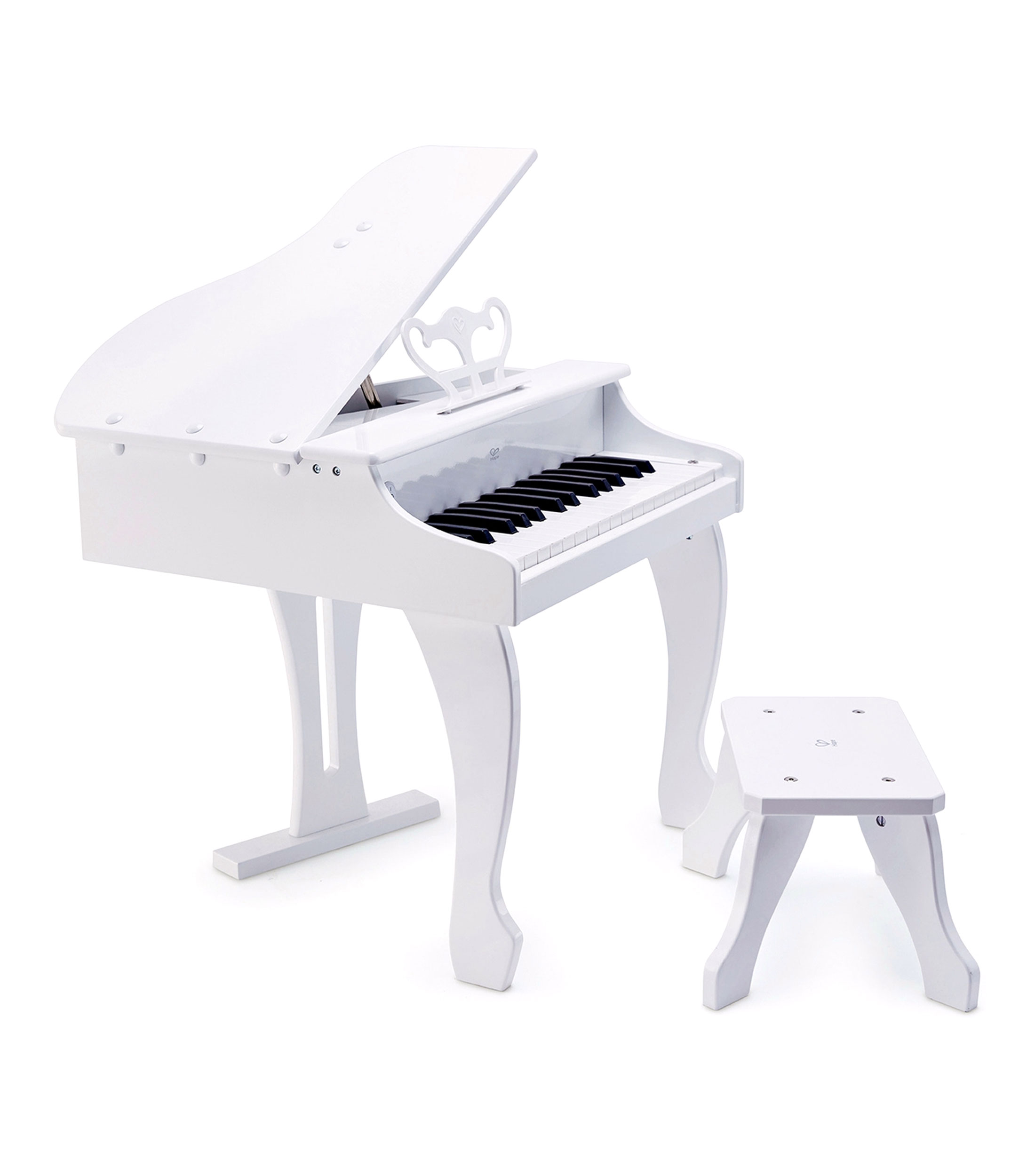 Piano de cola de lujo (Blanco)