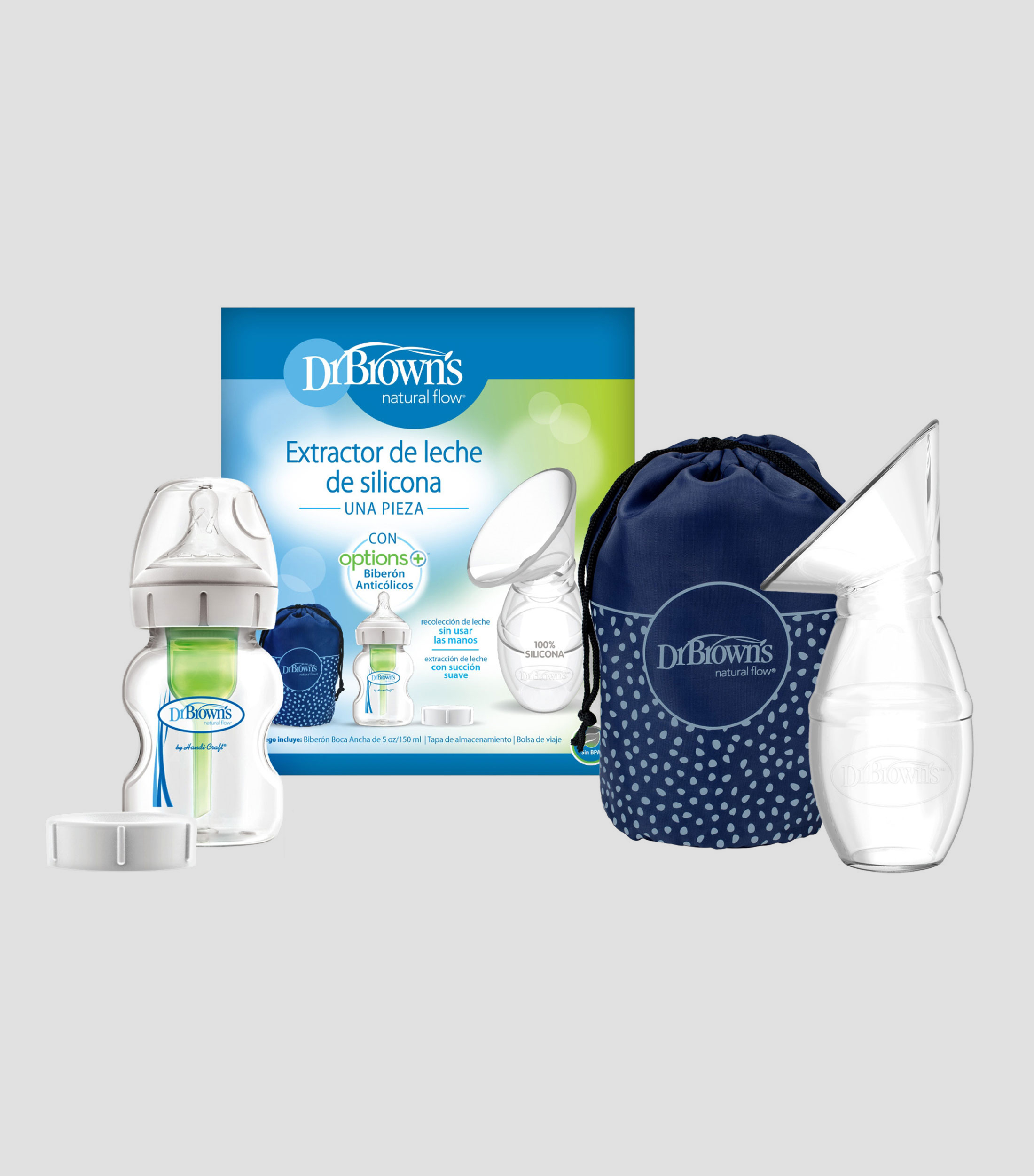 Extractor de leche en silicon