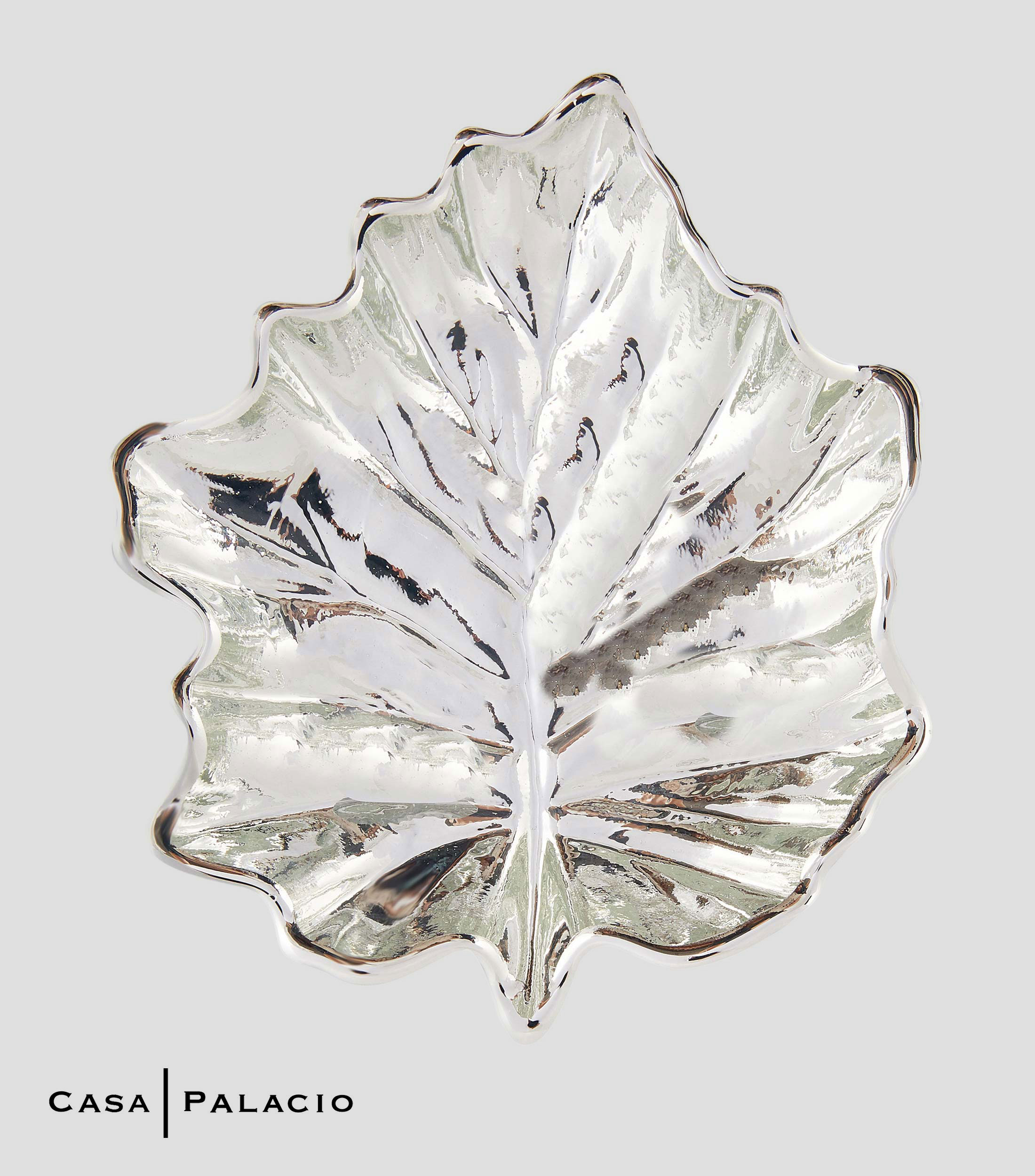 Centro de mesa decorativo en plata