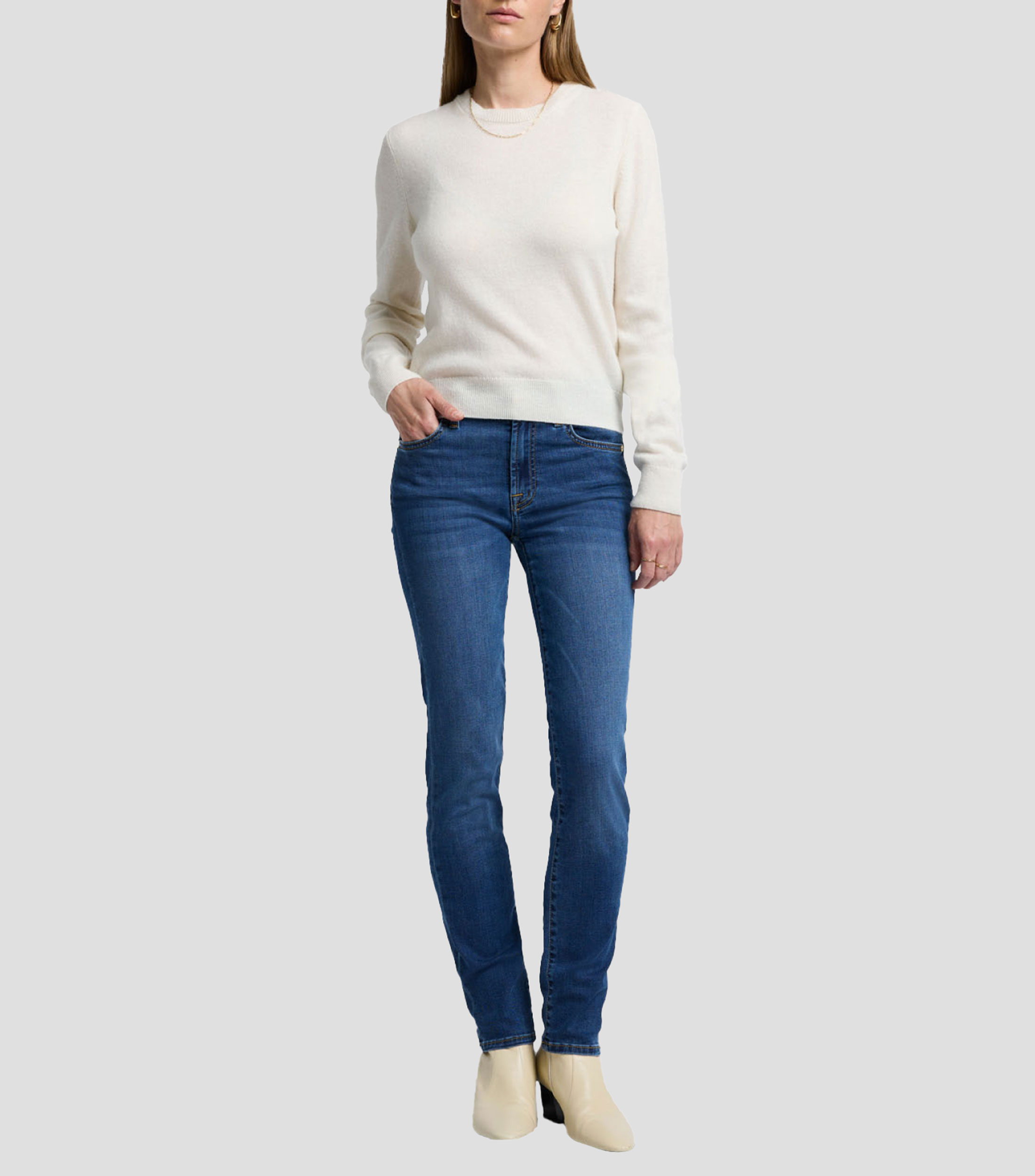 Jeans Slim Mujer