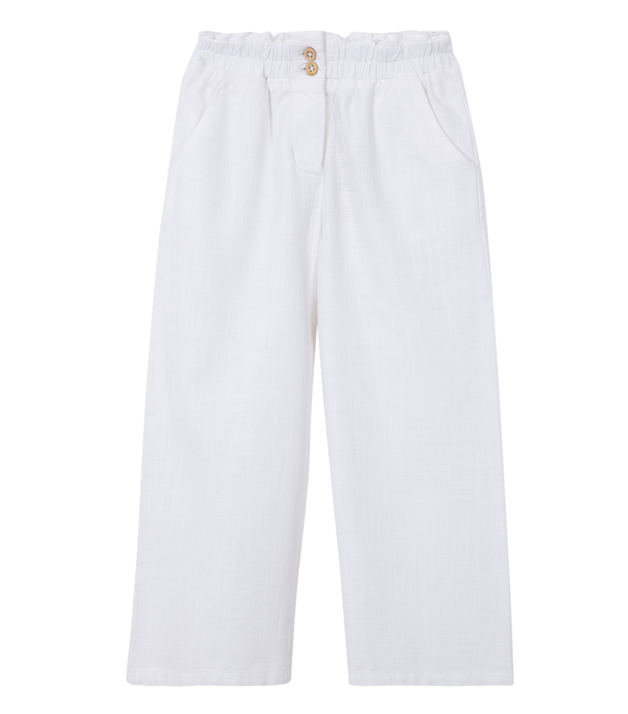 Pantalone in lana con bottoni, nero | Sportmax
