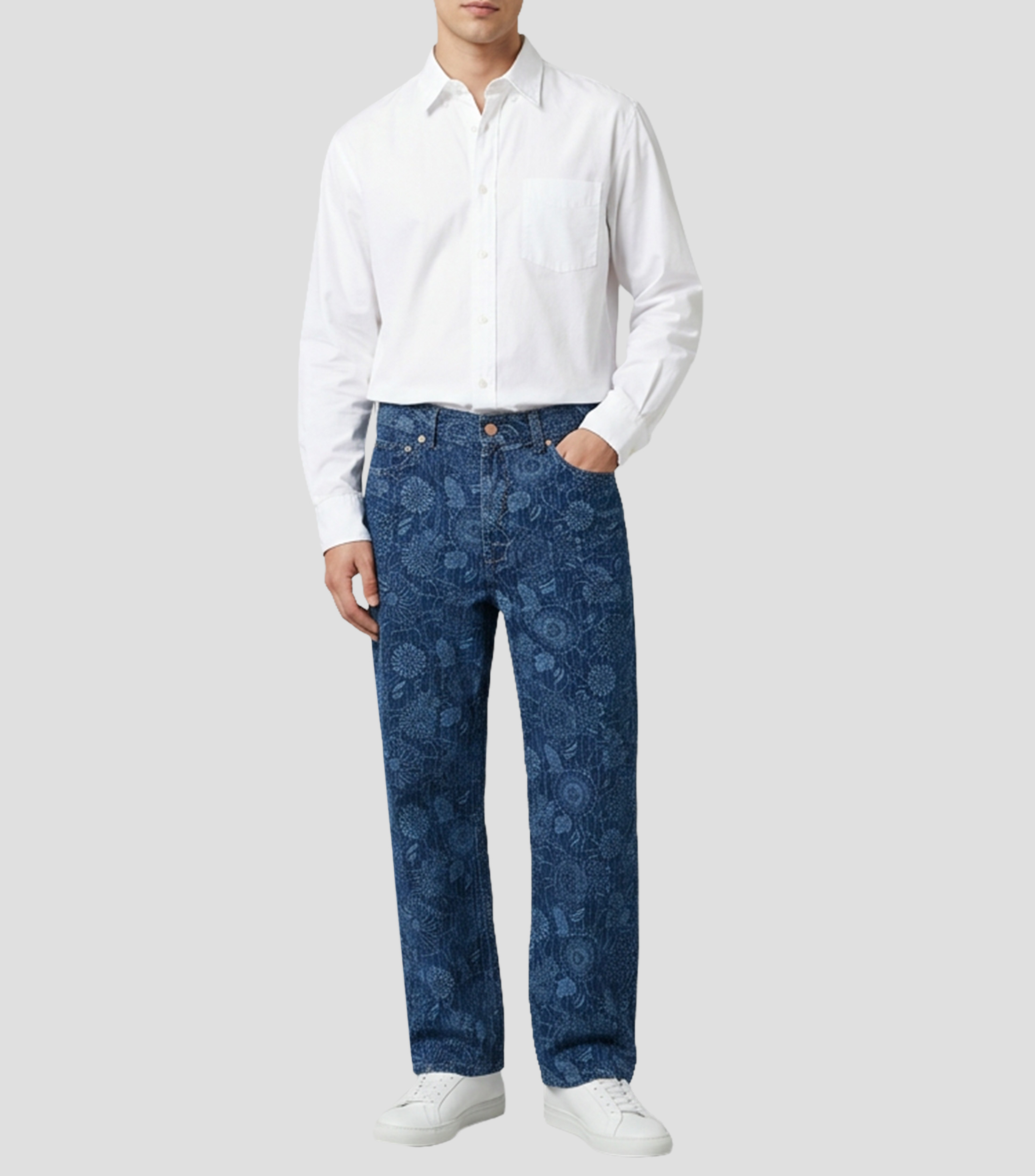Jeans recto Hombre