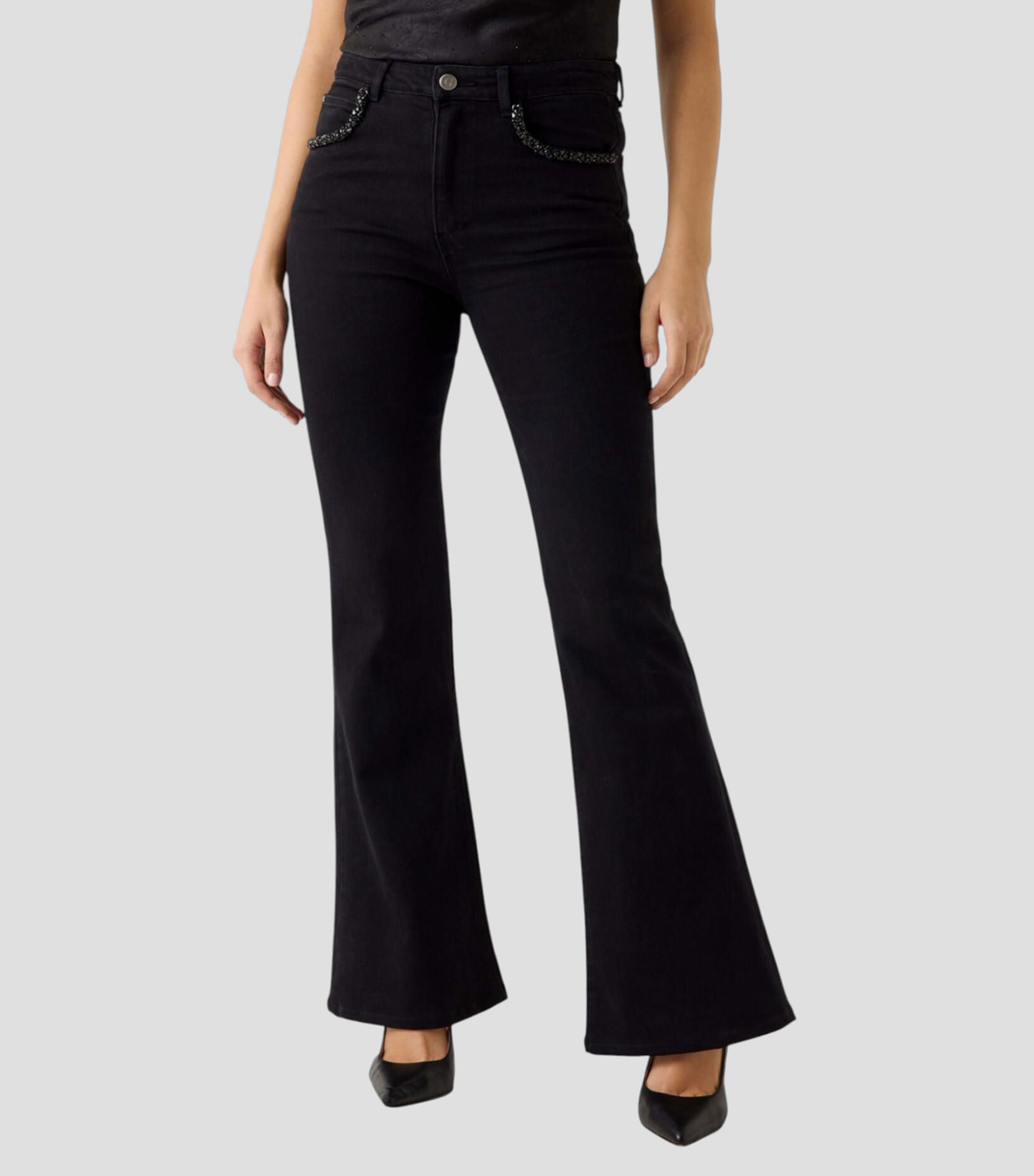 Jeans acampanado Mujer