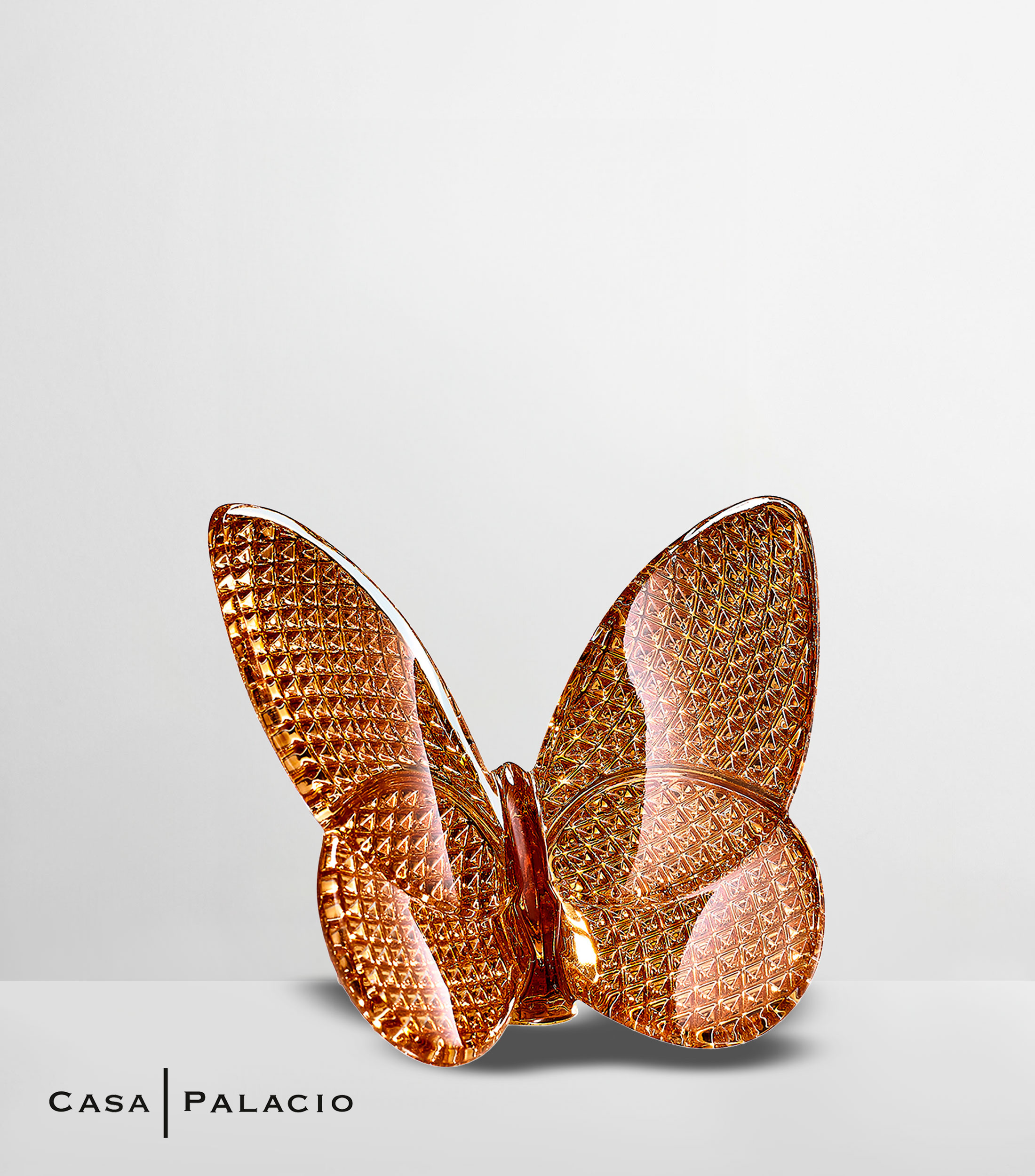 Figura Decorativa Papillon en cristal