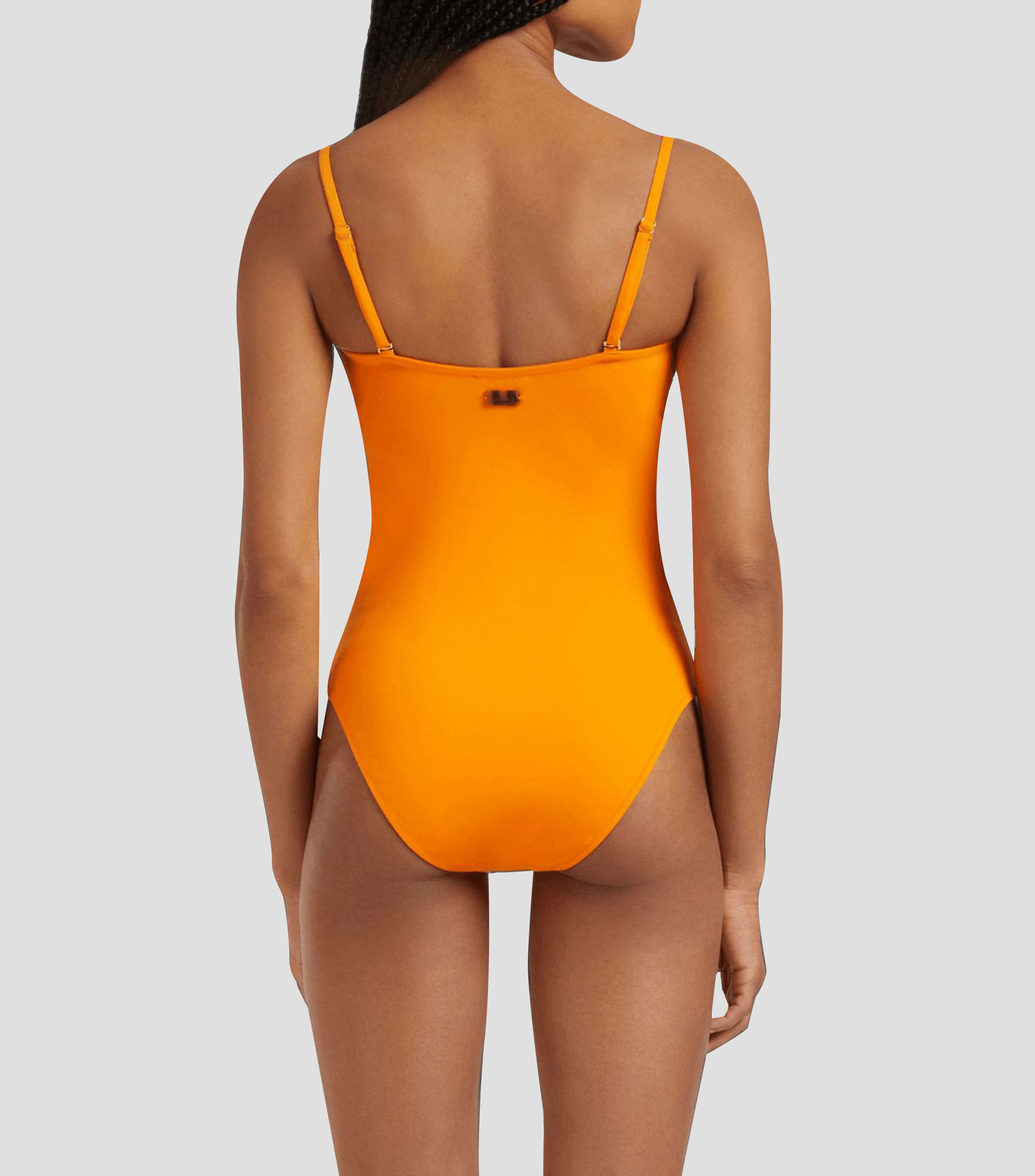 Traje de baño liso Mujer