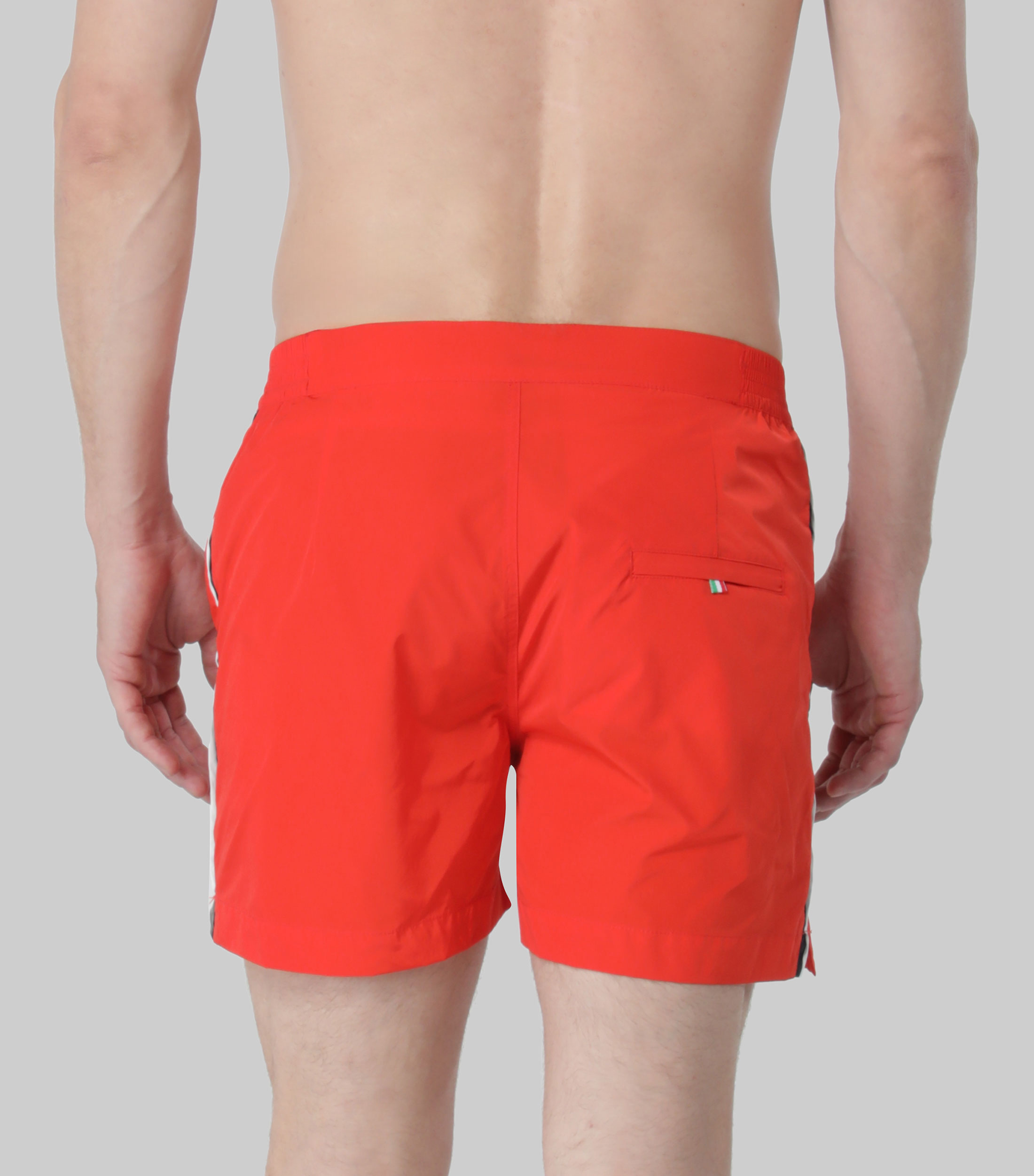 Traje de bano corto liso Hombre