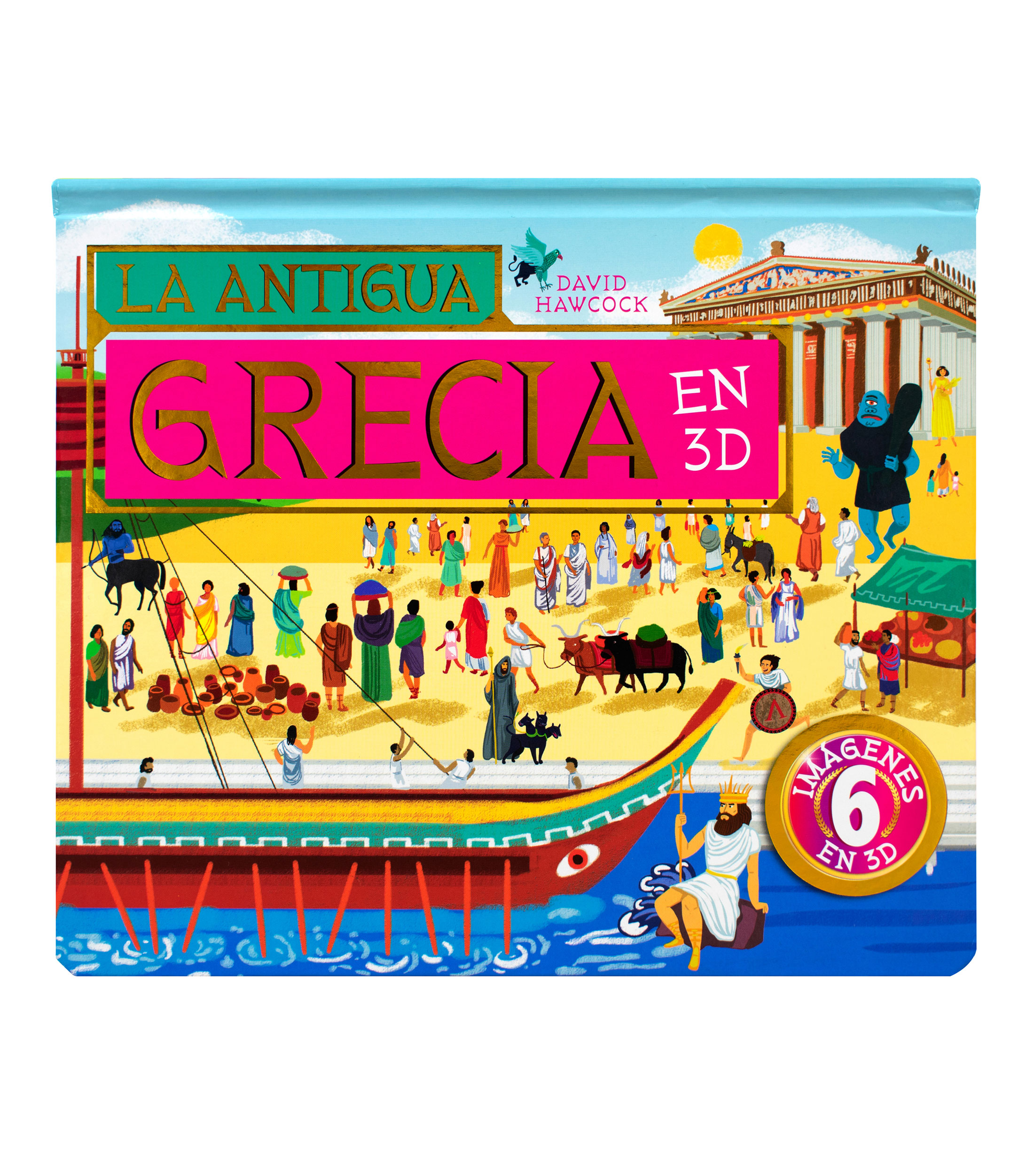 InfantilesLa antigua Grecia en 3D, David Hawcok
