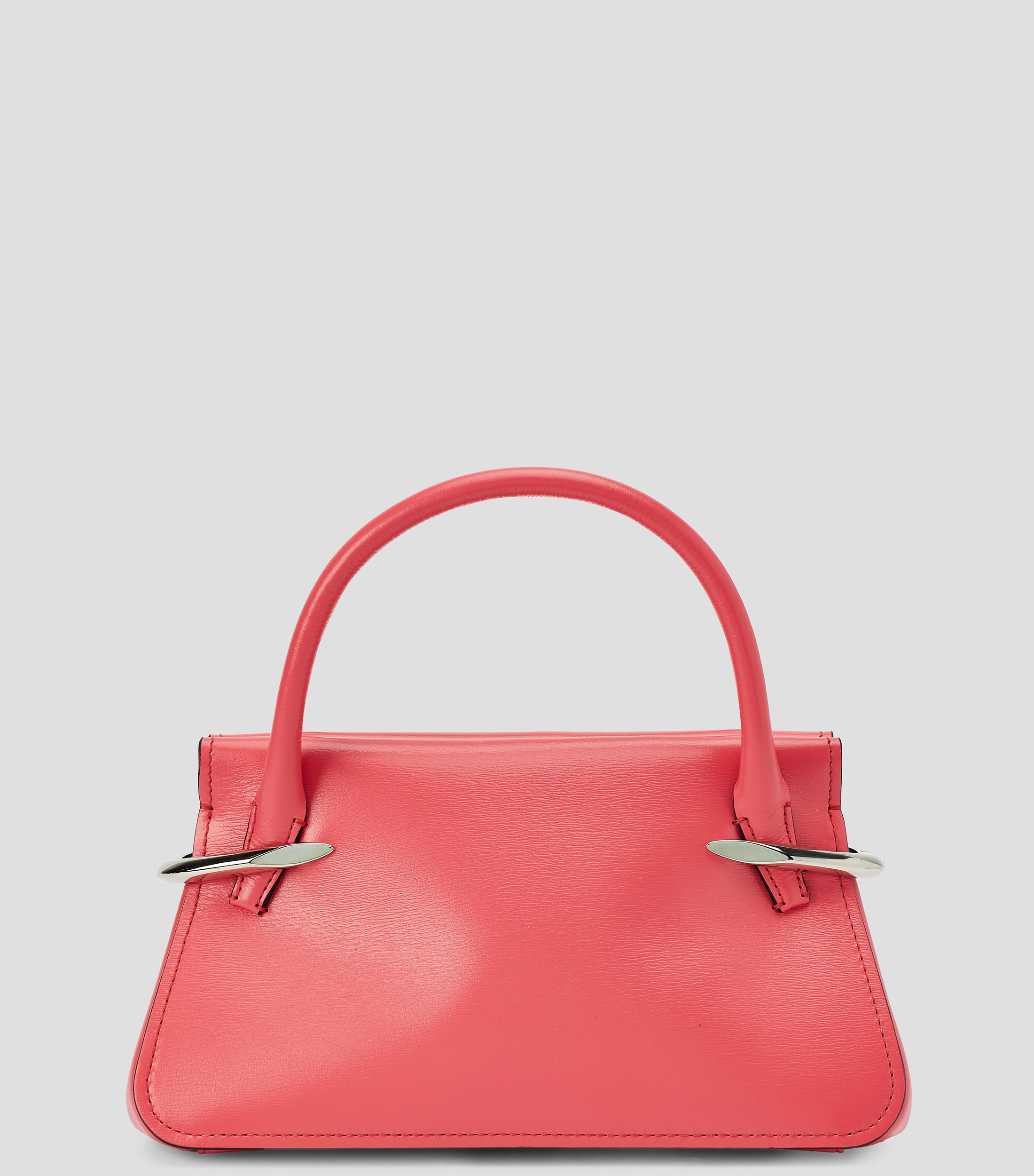 Bolsa Mini Crossbody en piel vacuna lisa Mujer