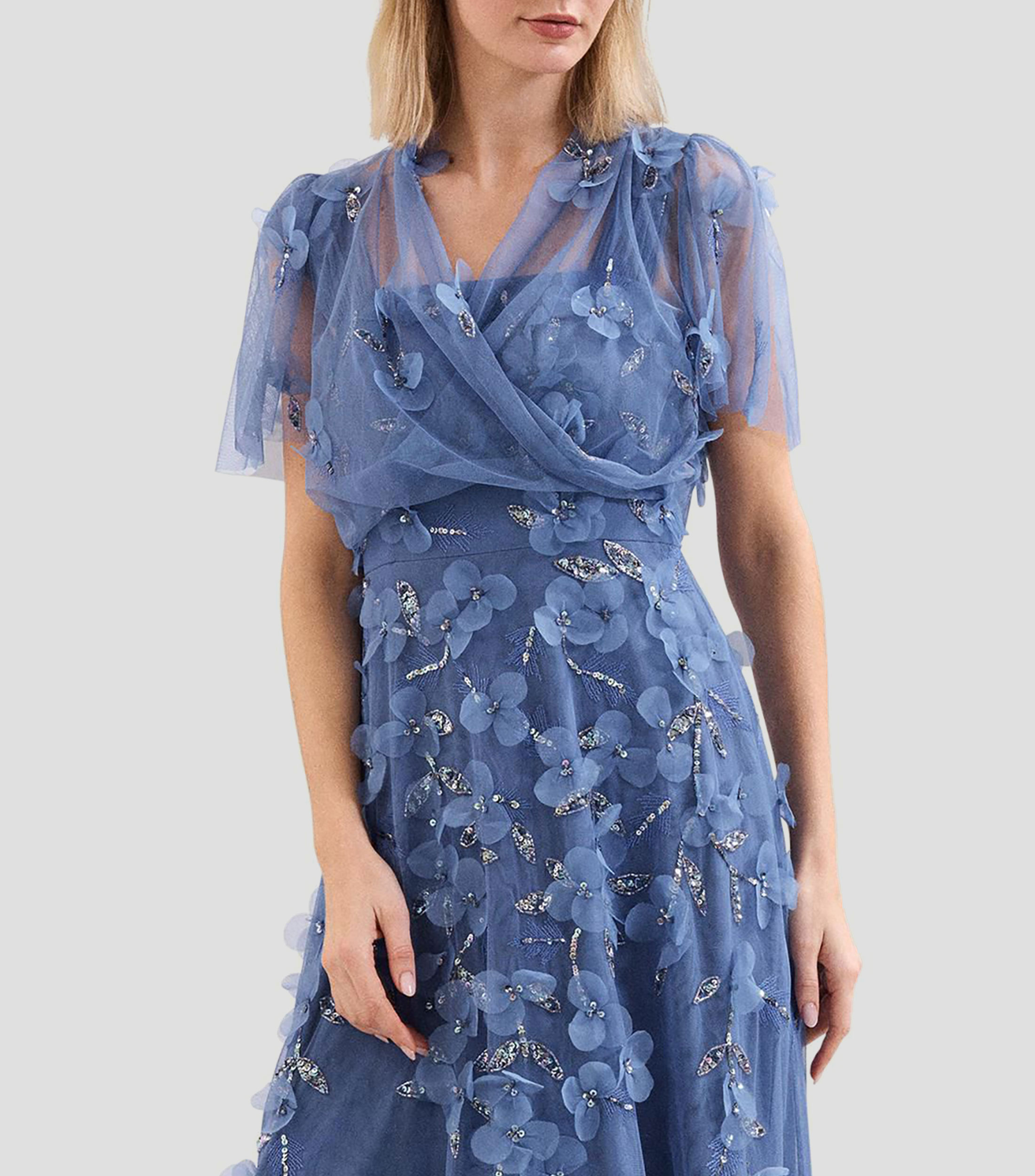 Blusa fantasía manga corta Mujer