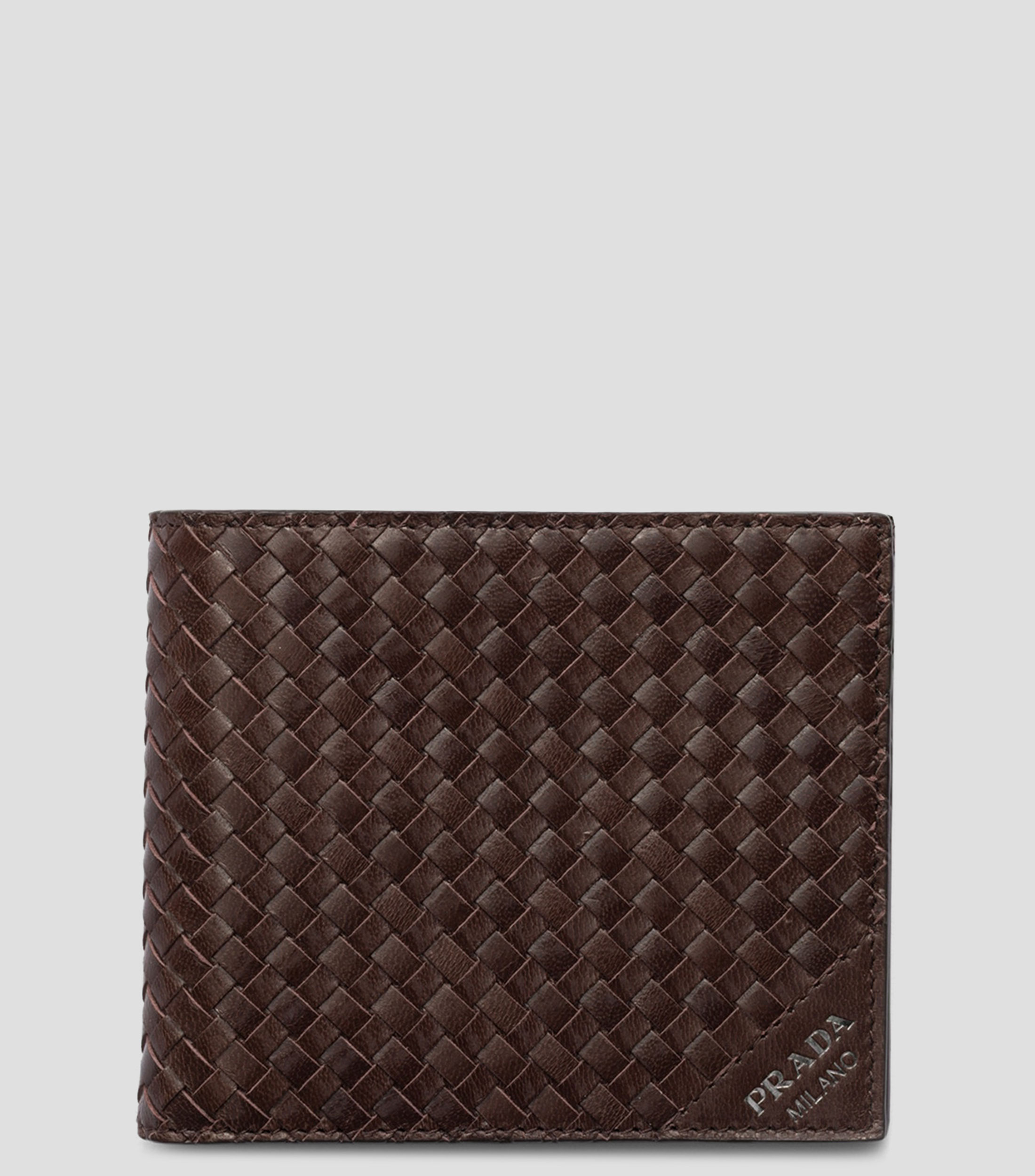 Cartera bifold de piel fantasía Hombre
