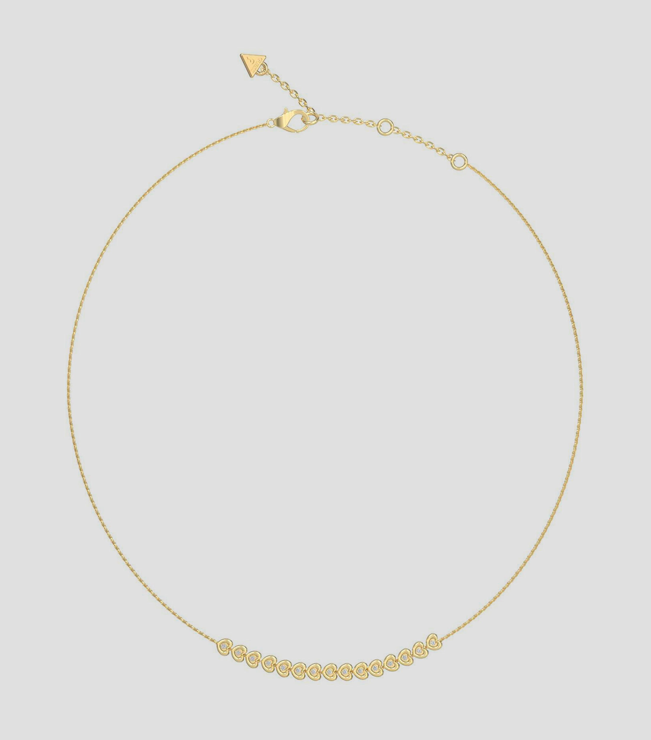 Collar con corazones Mujer