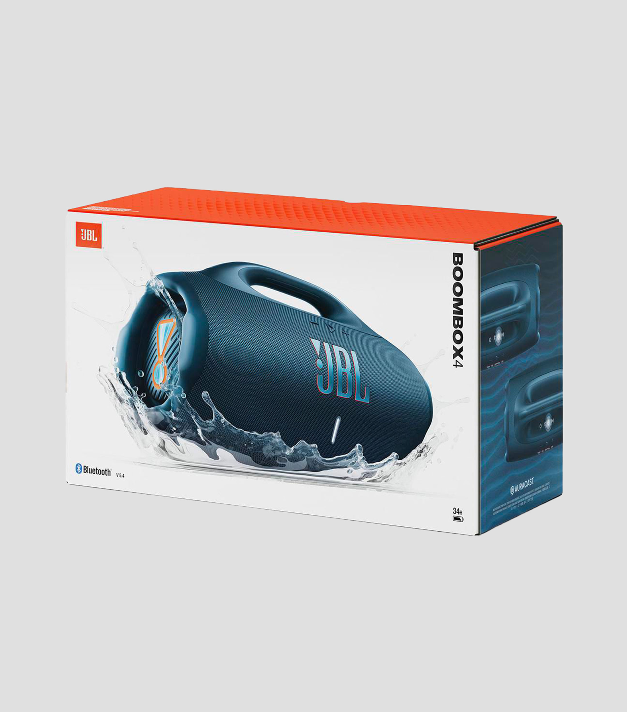Bocina Portátil Inalámbrica Bluetooth Boombox 4 Azul