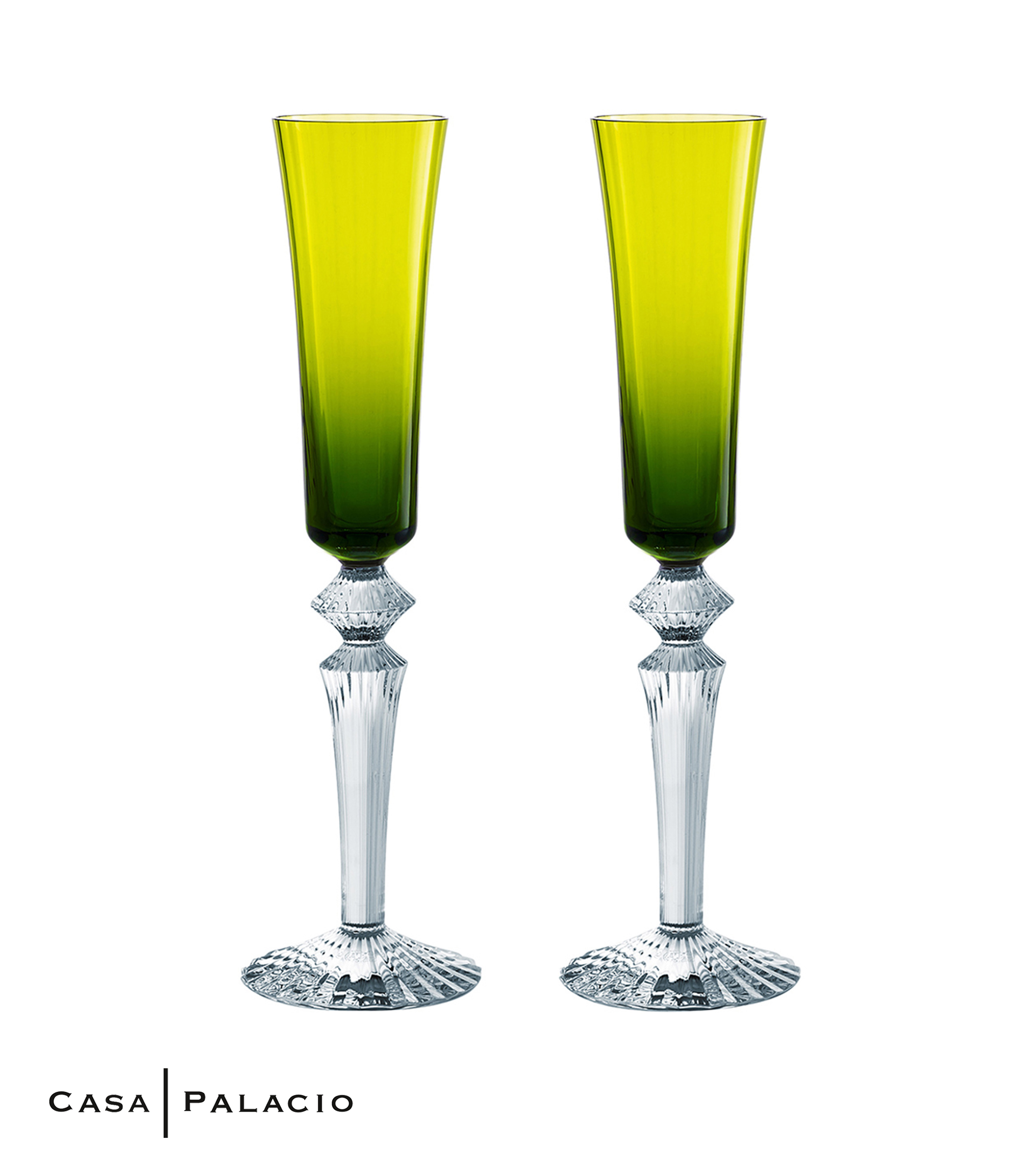Set de 2 Copas Mille Nuits Verde