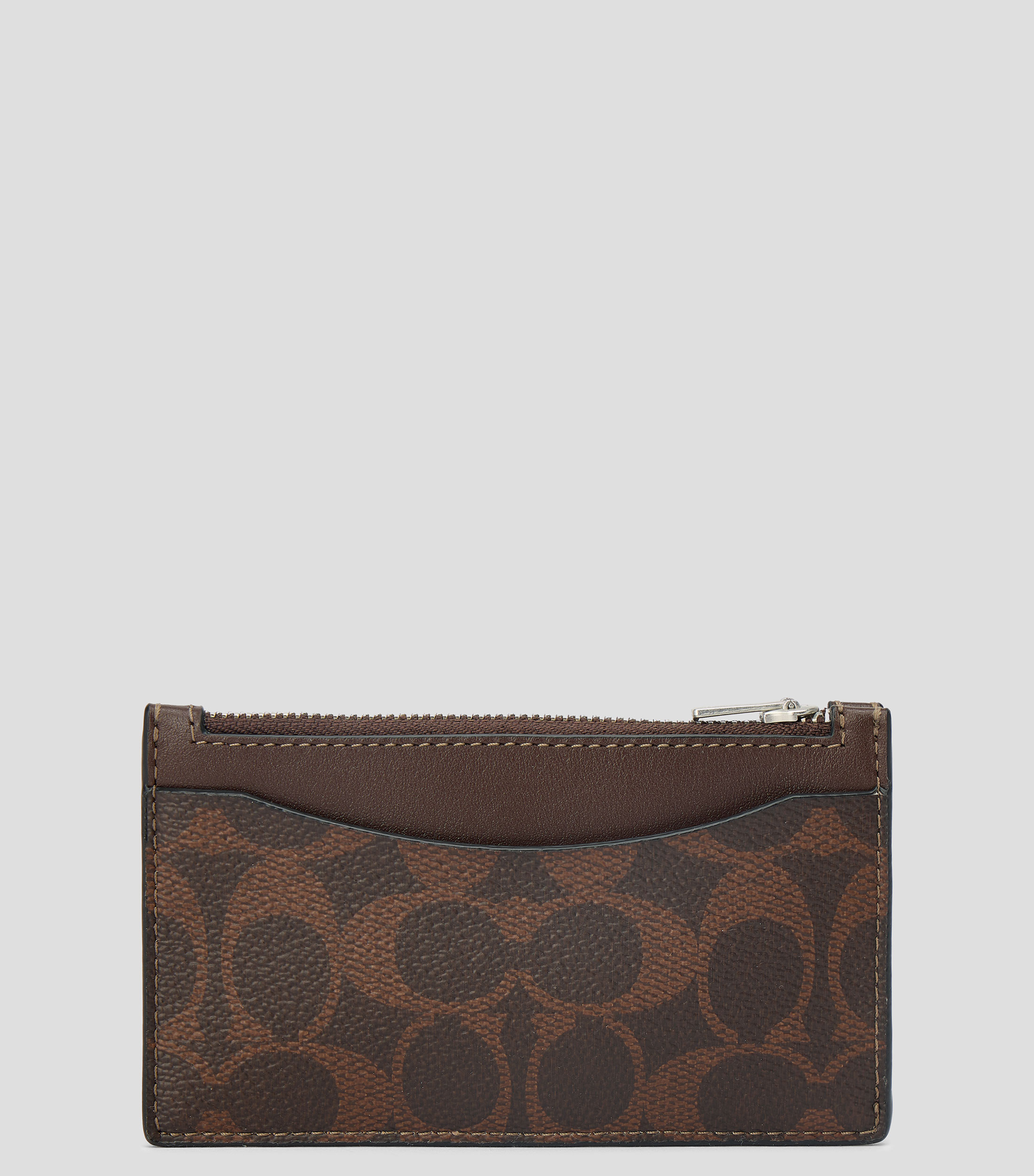 Tarjetero con monogram estampado Hombre