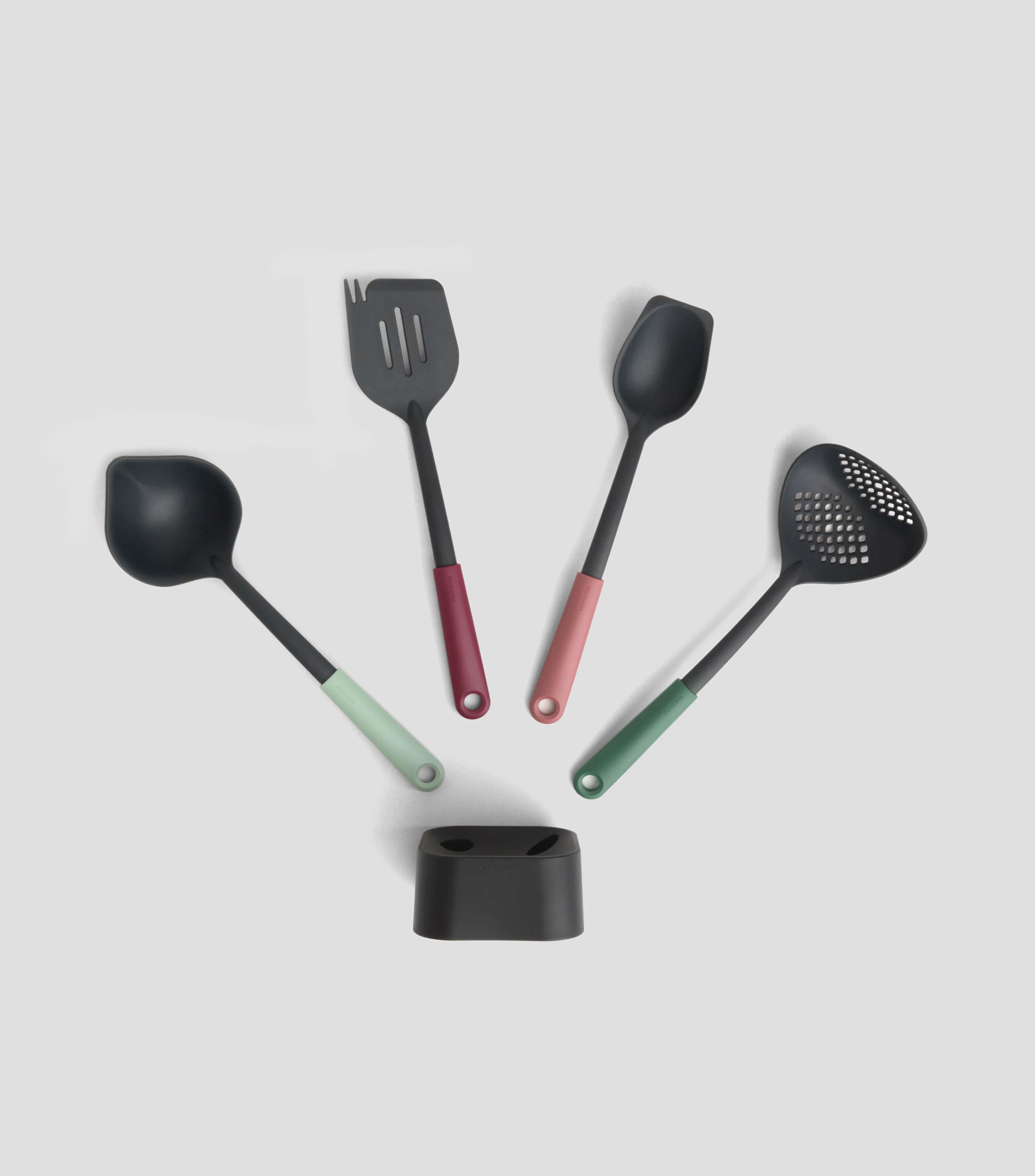 Set 4 utensilios de cocina en plástico