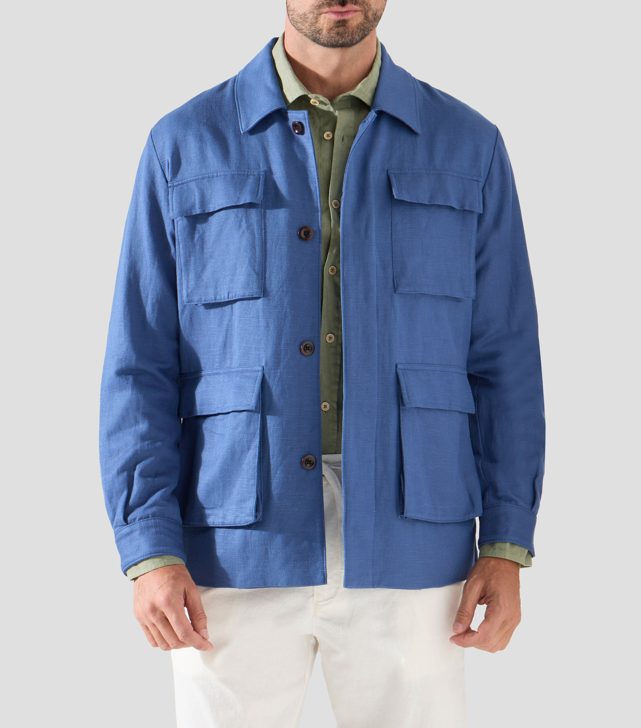 Blazer liso Hombre