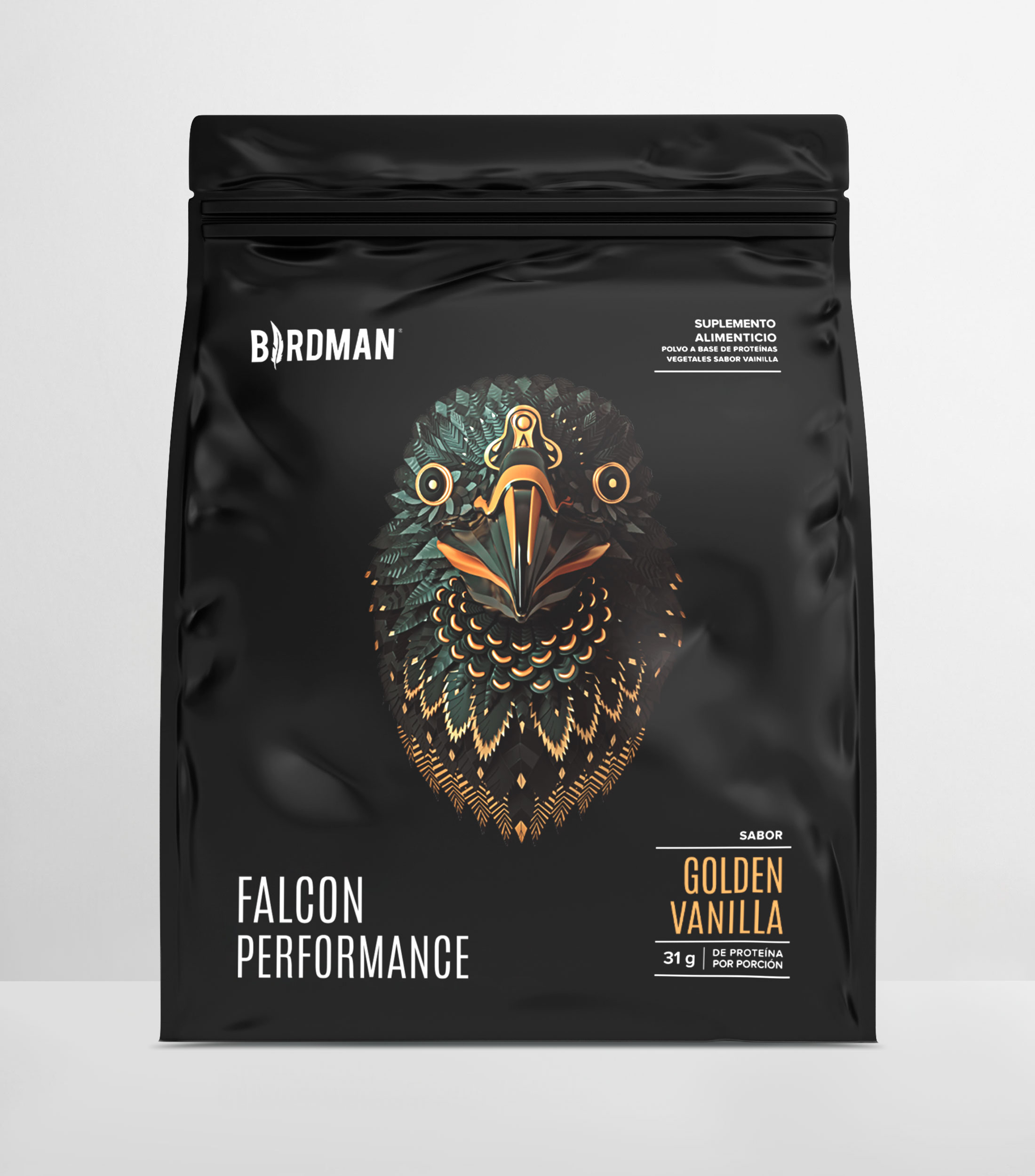 Suplemento alimenticio Falcon Performance Golden Vanilla 1.9 Kg
