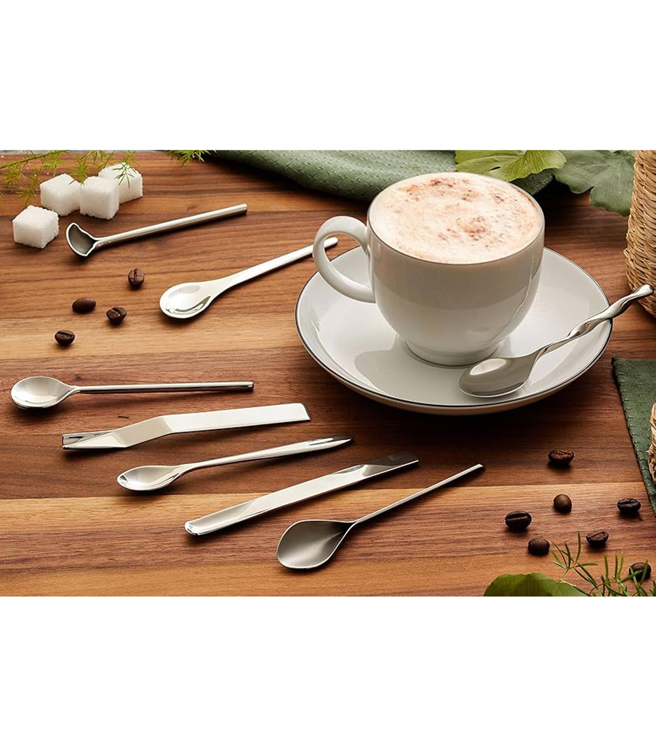 Set 8 Cucharas para Café y Té Mspoonset Il
