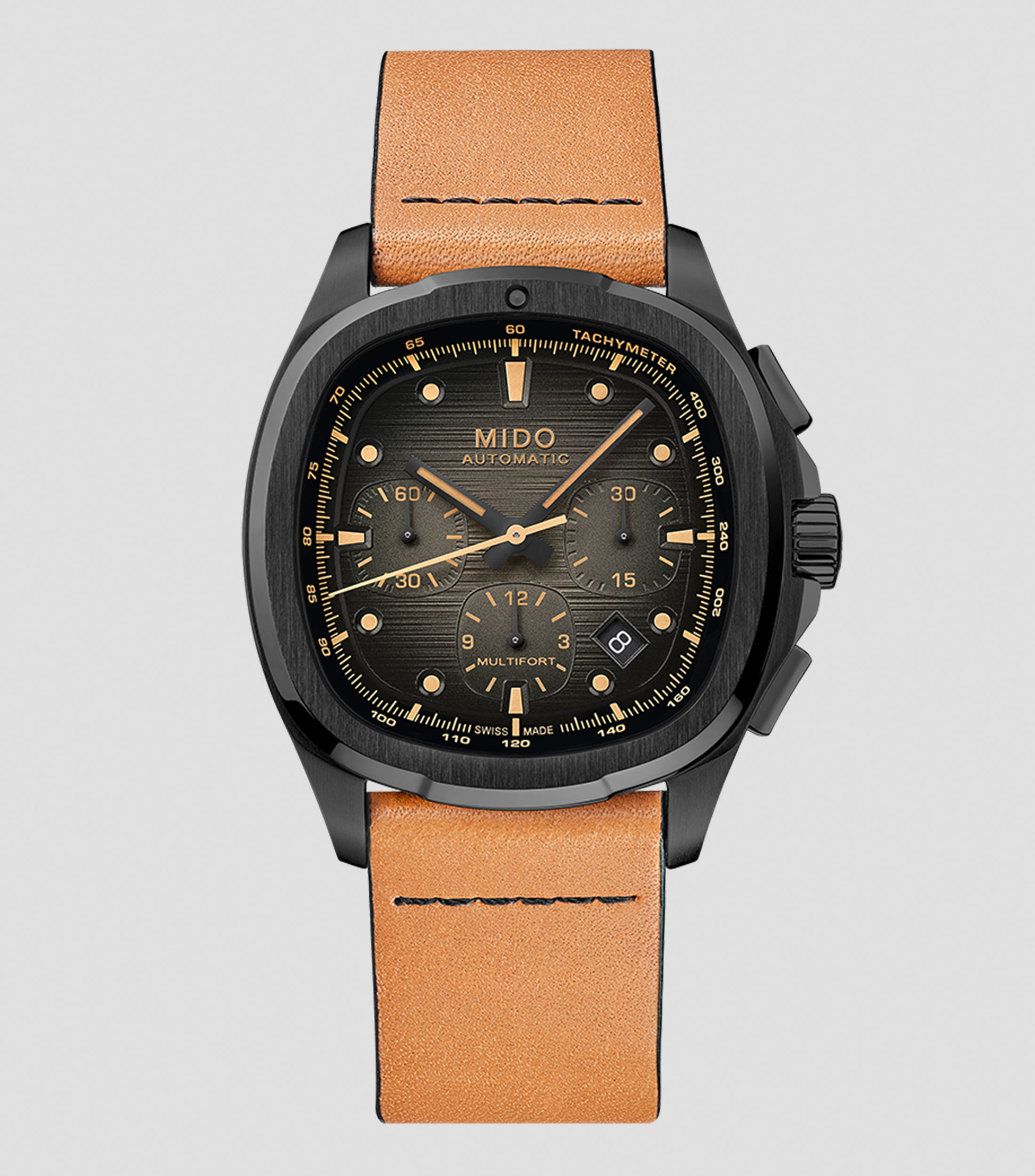 Reloj para Hombre Multifort TV Deportivo Negro