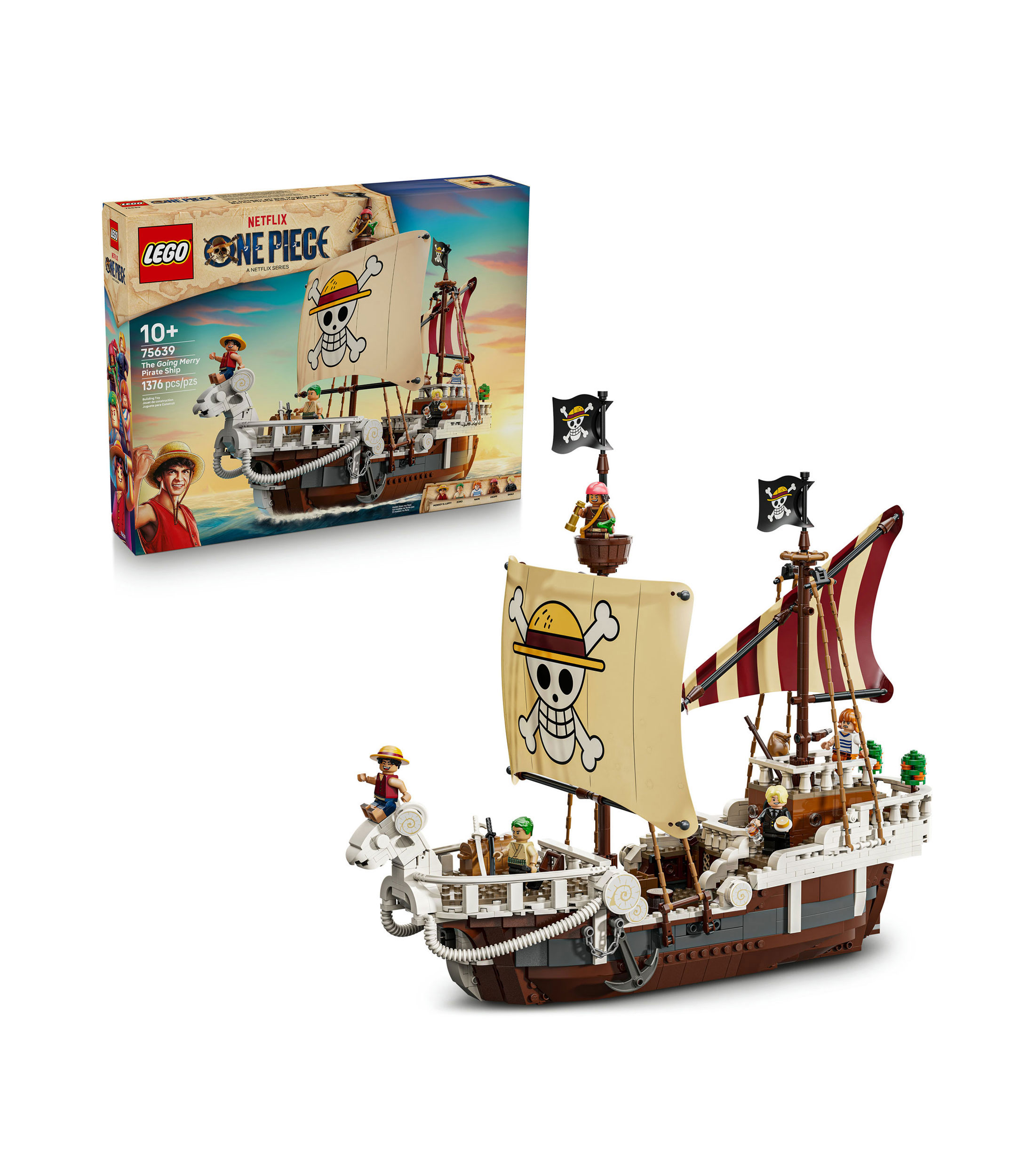 Lego ONE PIECE Barco Pirata Going Merry 75639