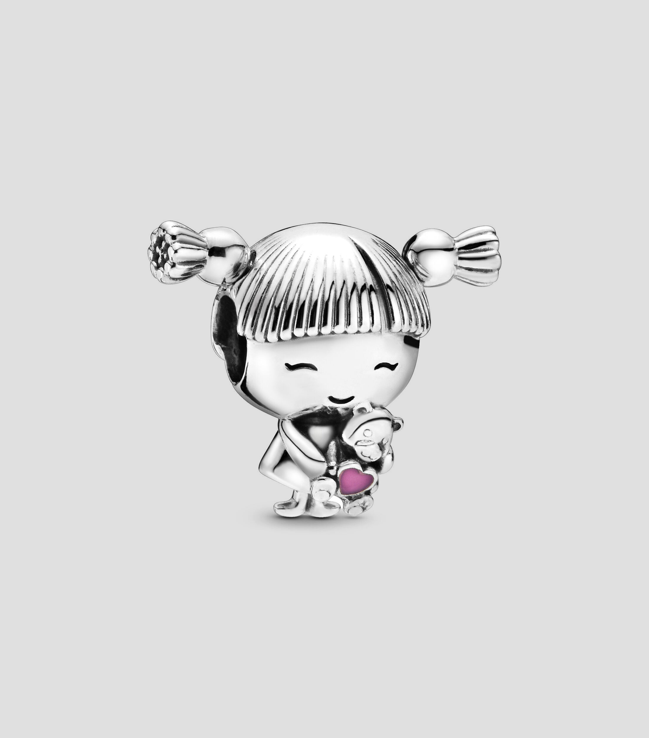 Charm Niña Pequeña en plata .925 Pandora Moments Mujer